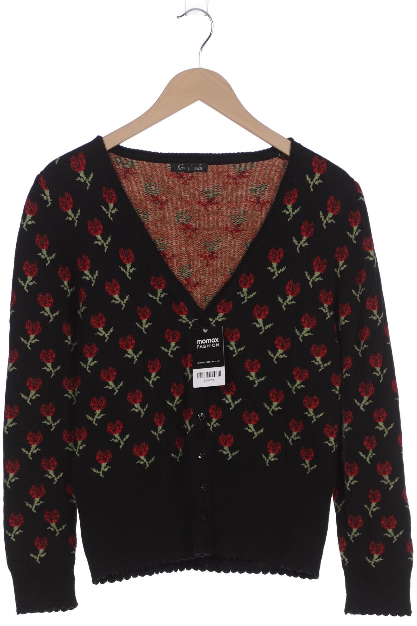 

King Louie Damen Strickjacke, schwarz, Gr. 42
