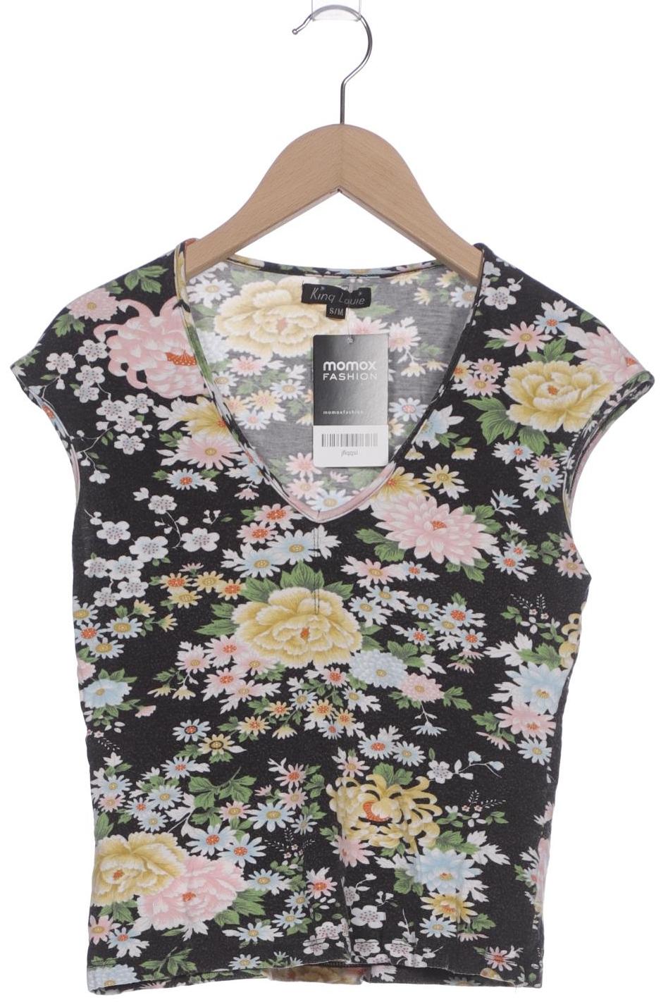 

King Louie Damen T-Shirt, schwarz, Gr. 36