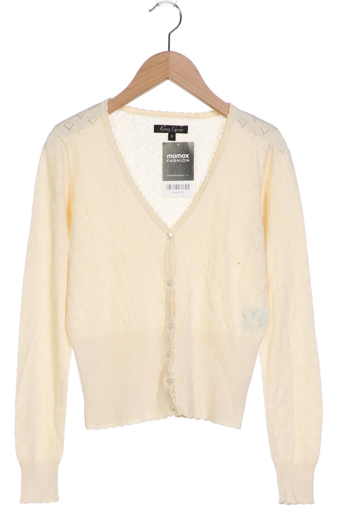 

KING LOUIE Damen Strickjacke, cremeweiß