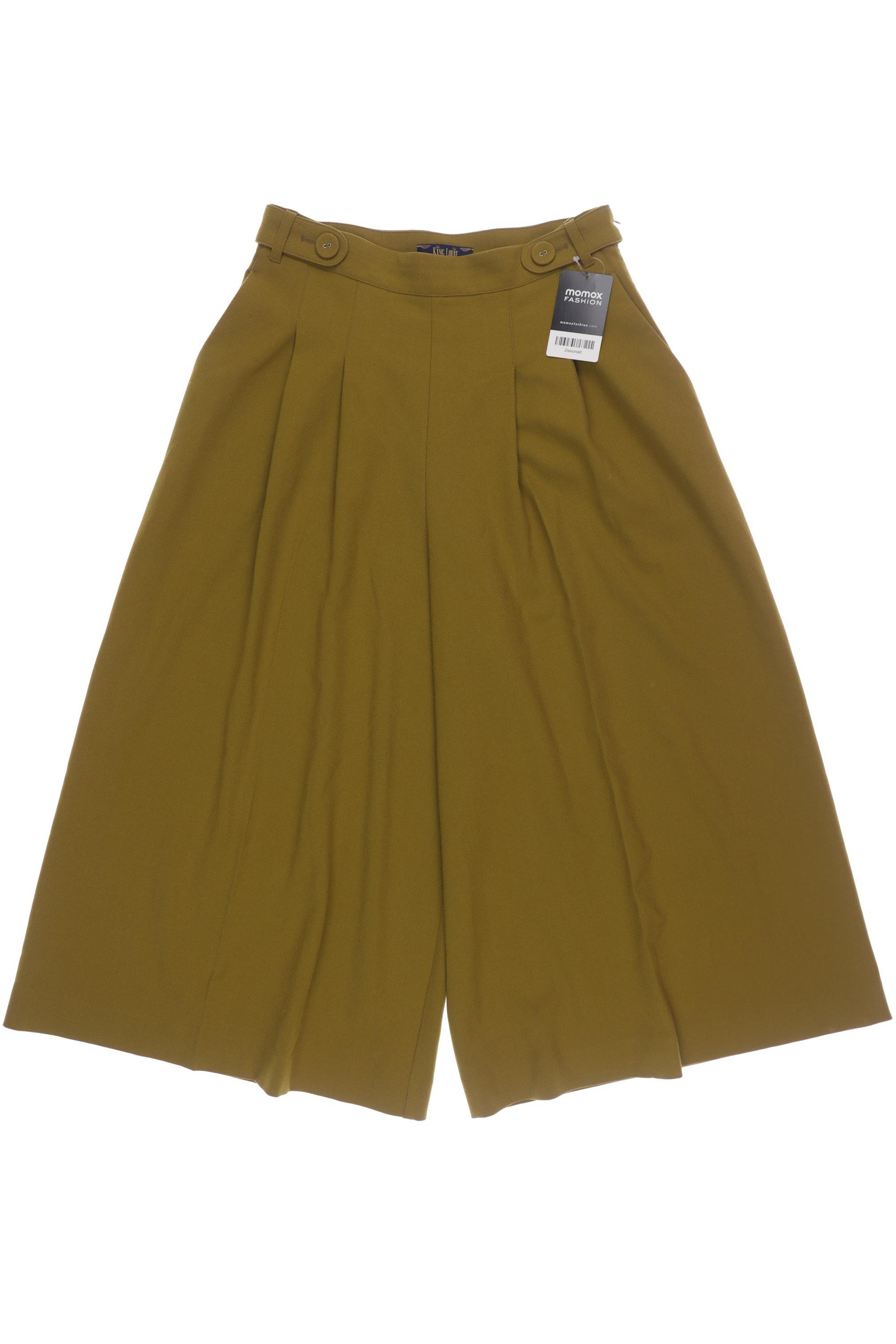 

King Louie Damen Stoffhose, grün, Gr. 36