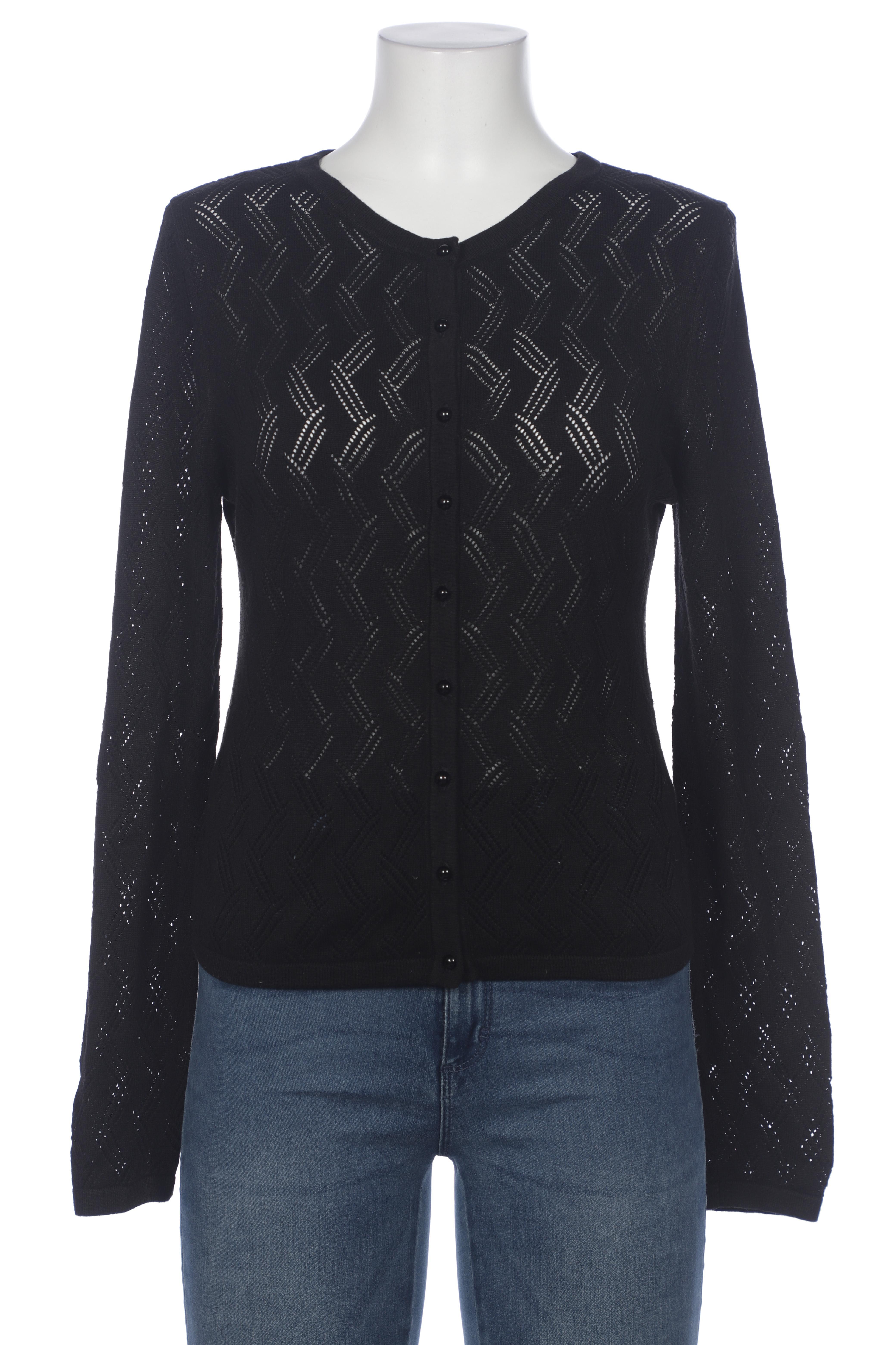 

King Louie Damen Strickjacke, schwarz, Gr. 42