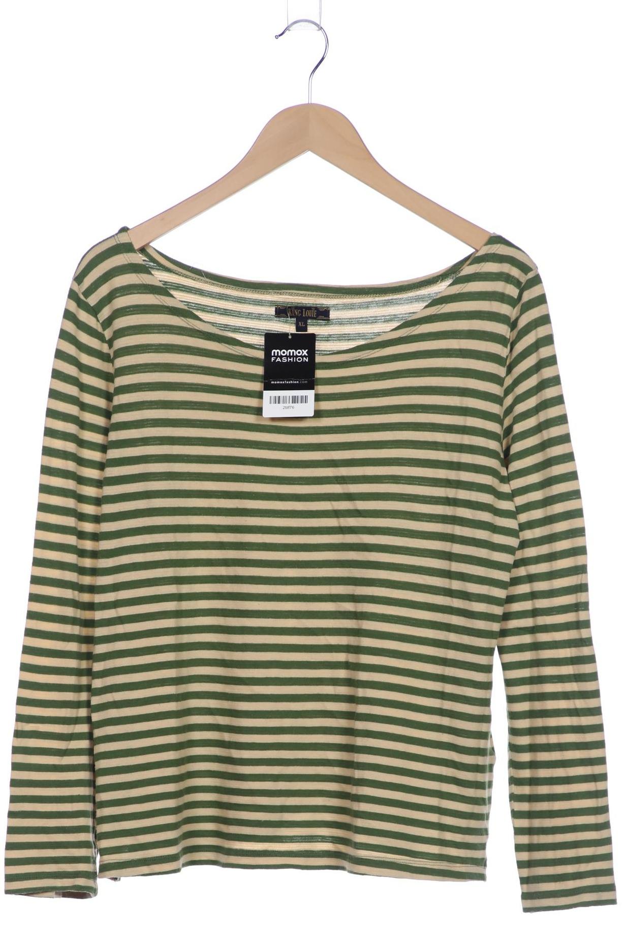 

King Louie Damen Langarmshirt, grün, Gr. 44
