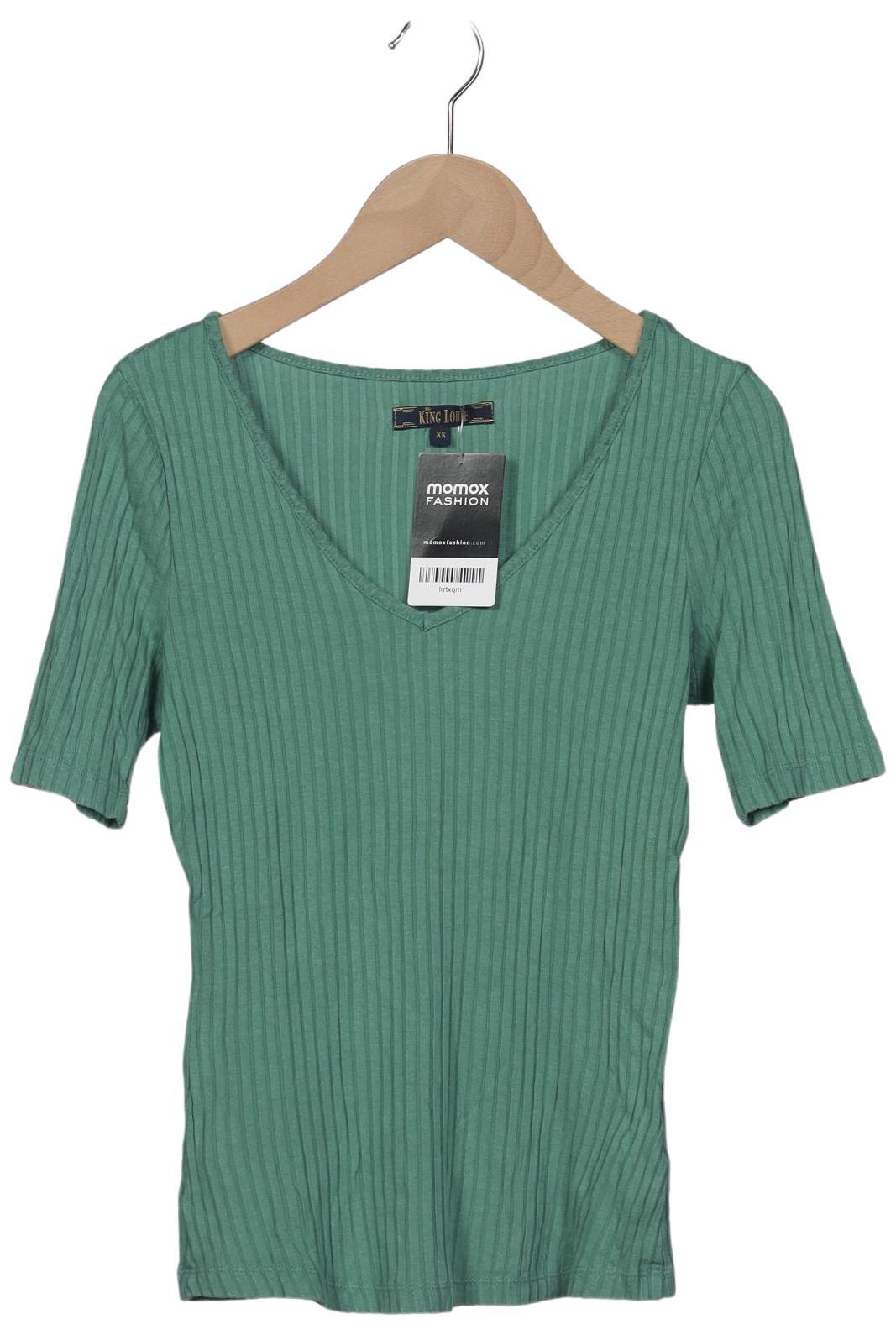 

King Louie Damen T-Shirt, grün, Gr. 34