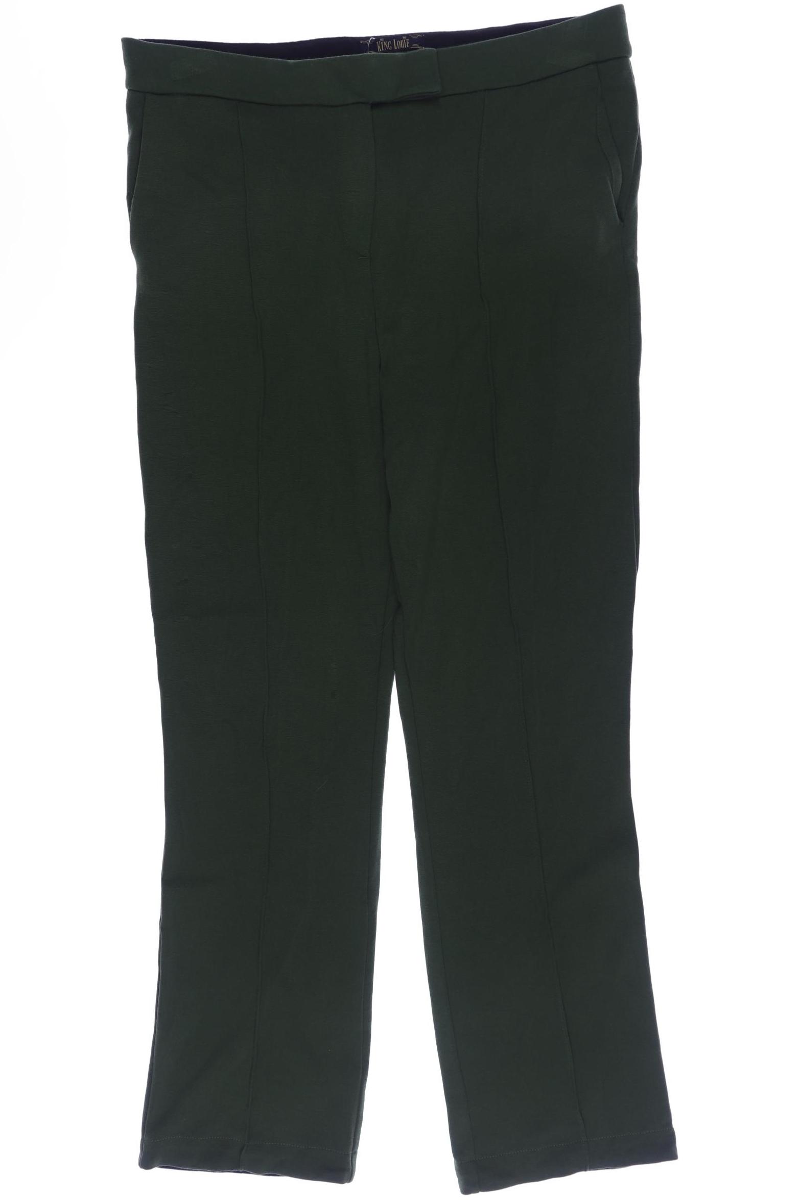 

King Louie Damen Stoffhose, grün, Gr. 0