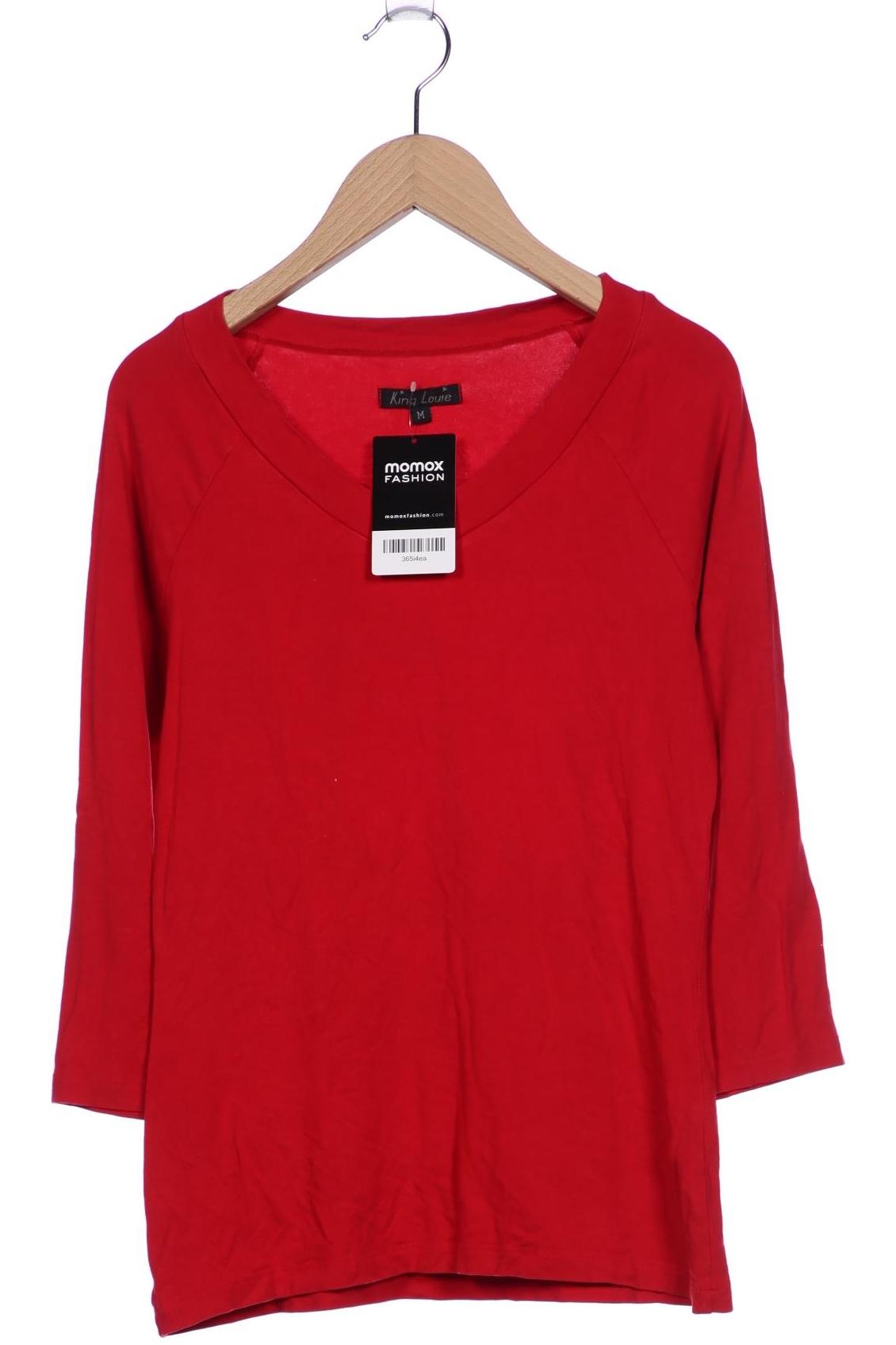 

King Louie Damen Langarmshirt, rot, Gr. 38