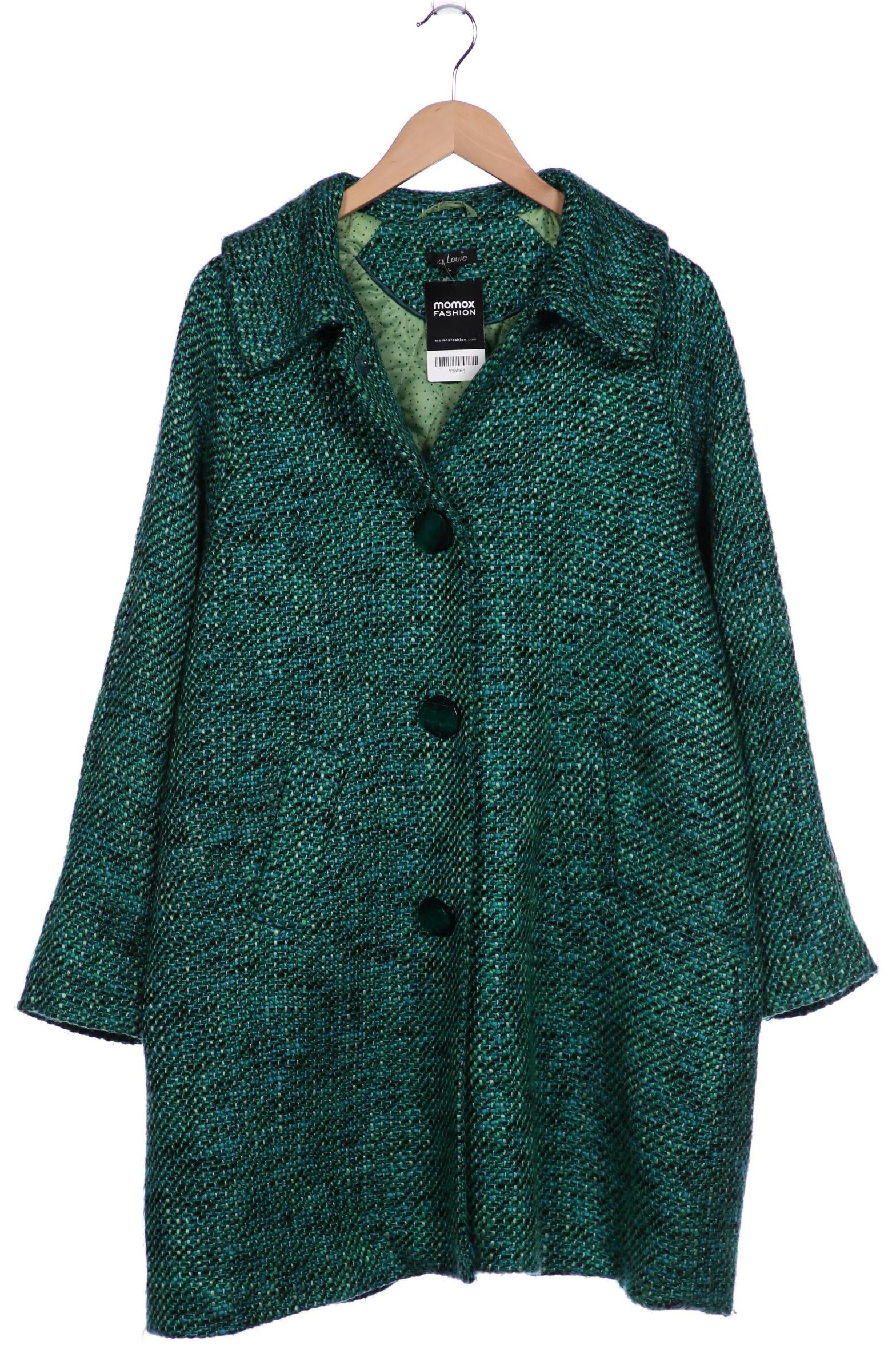 

King Louie Damen Mantel, grün, Gr. 42