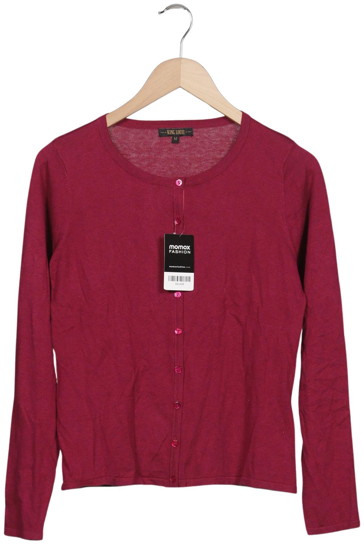 

King Louie Damen Strickjacke, rot, Gr. 38