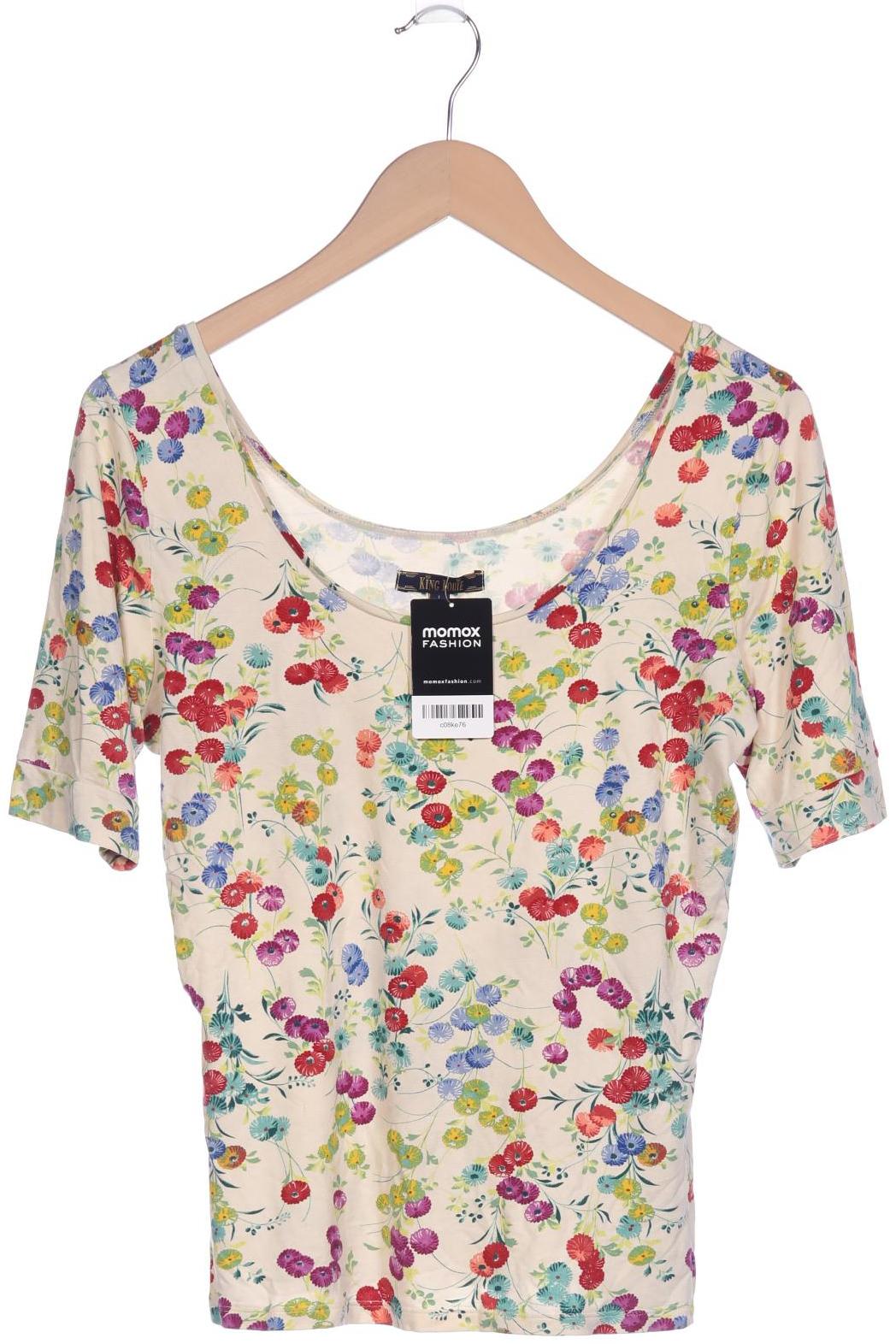 

King Louie Damen T-Shirt, cremeweiß, Gr. 42