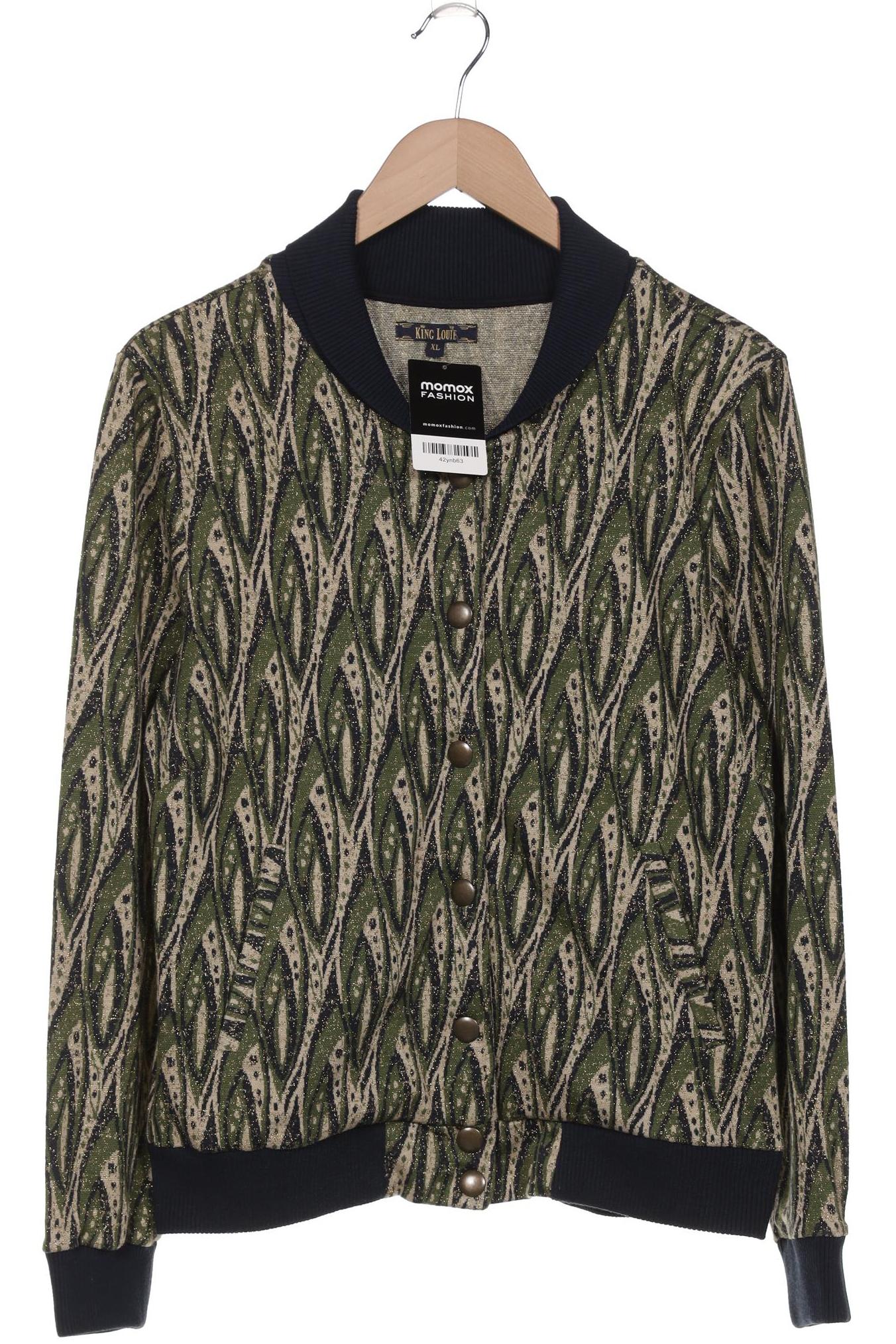 

King Louie Damen Sweatshirt, grün, Gr. 44