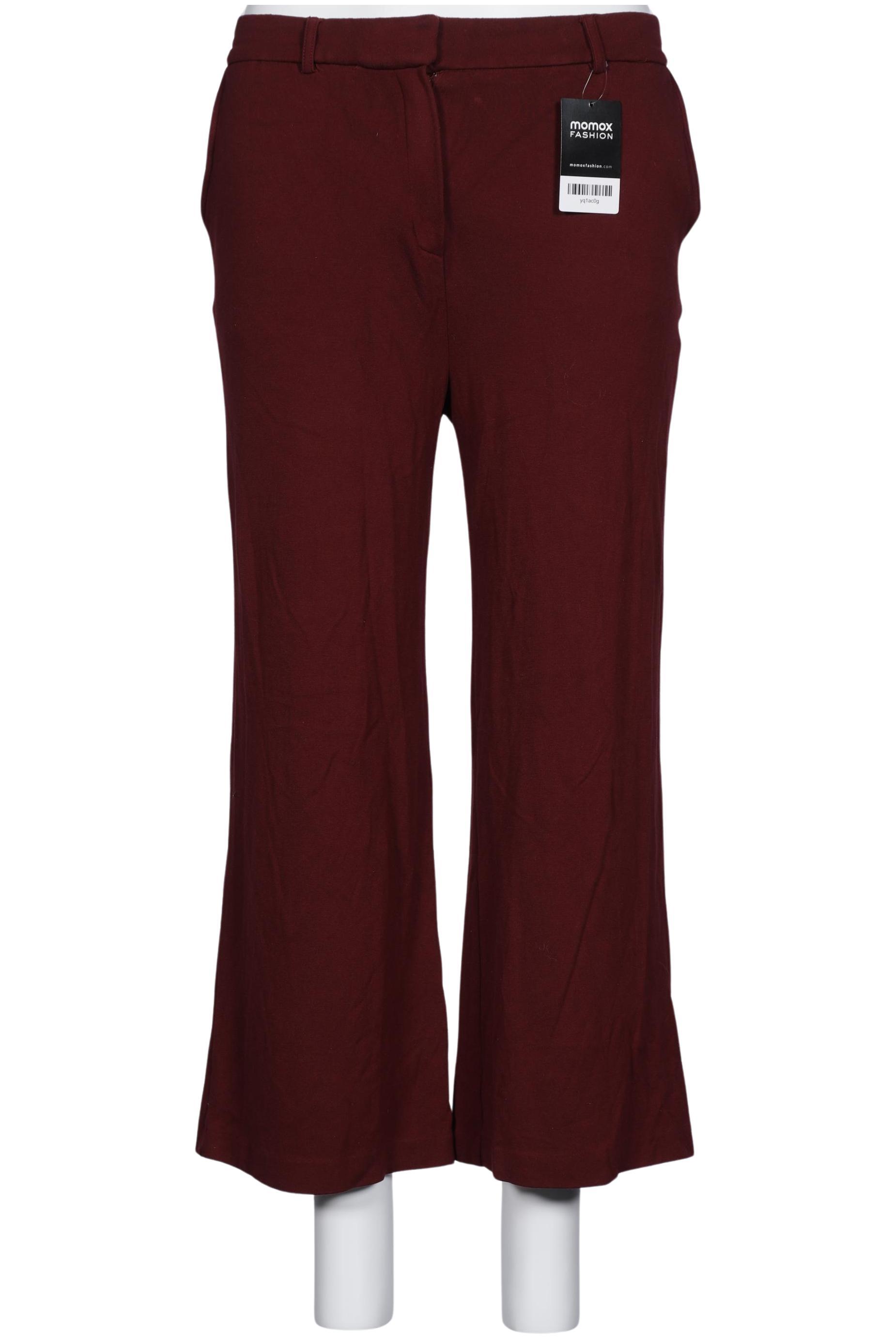 

King Louie Damen Stoffhose, bordeaux, Gr. 0