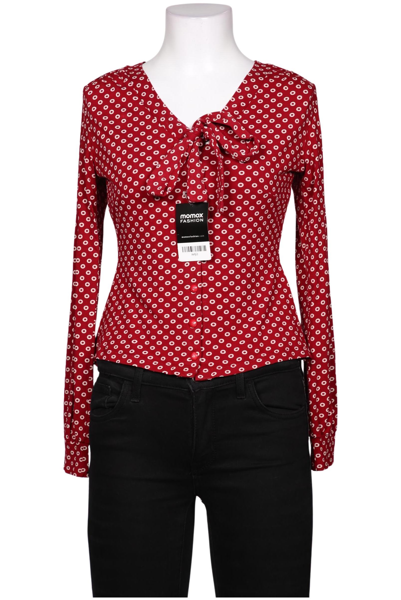 

King Louie Damen Bluse, bordeaux, Gr. 36