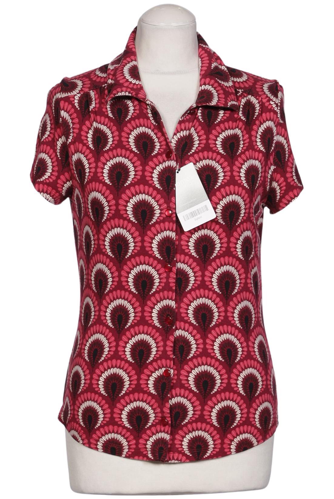 

King Louie Damen Bluse, rot, Gr. 38