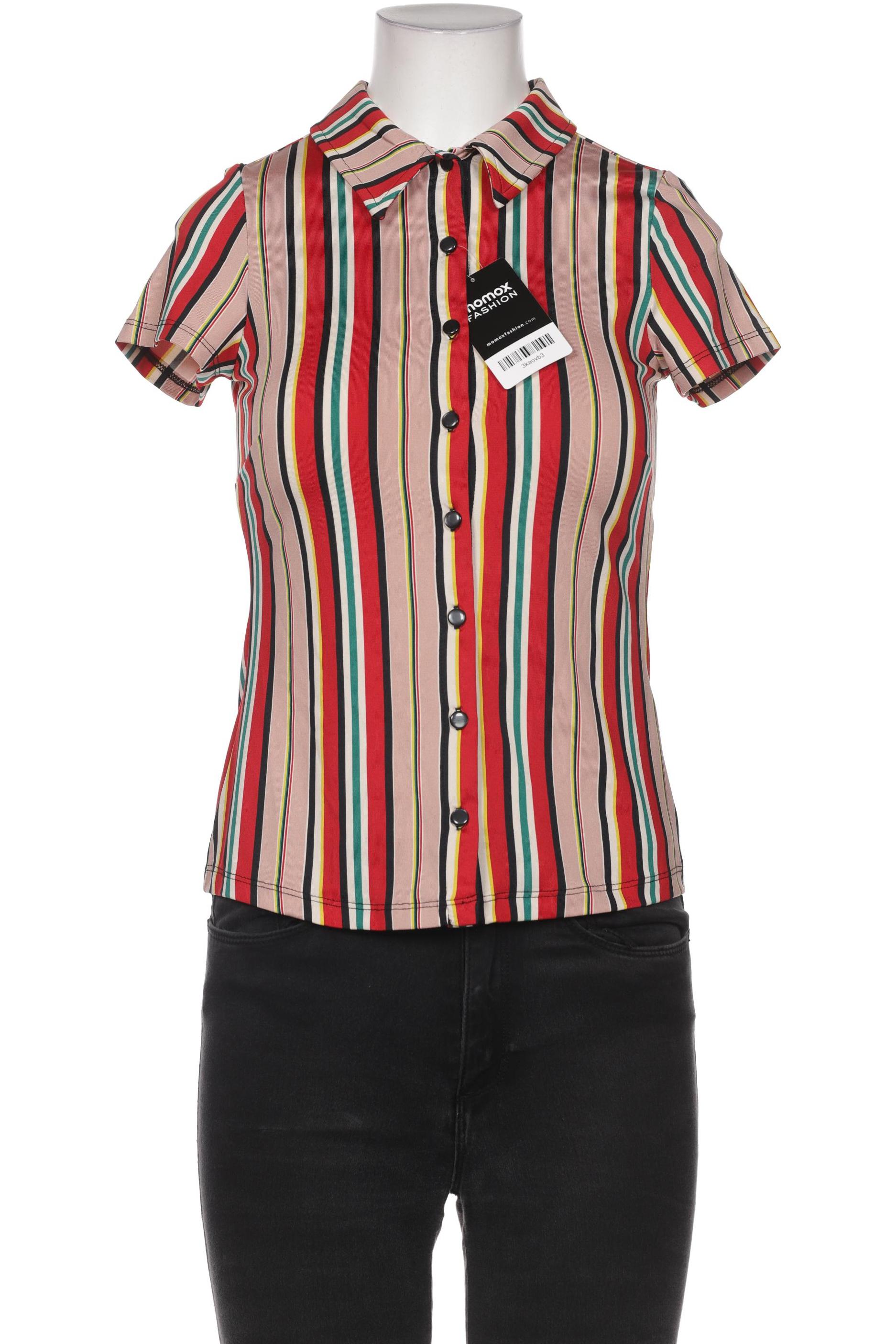 

King Louie Damen Bluse, rot, Gr. 34