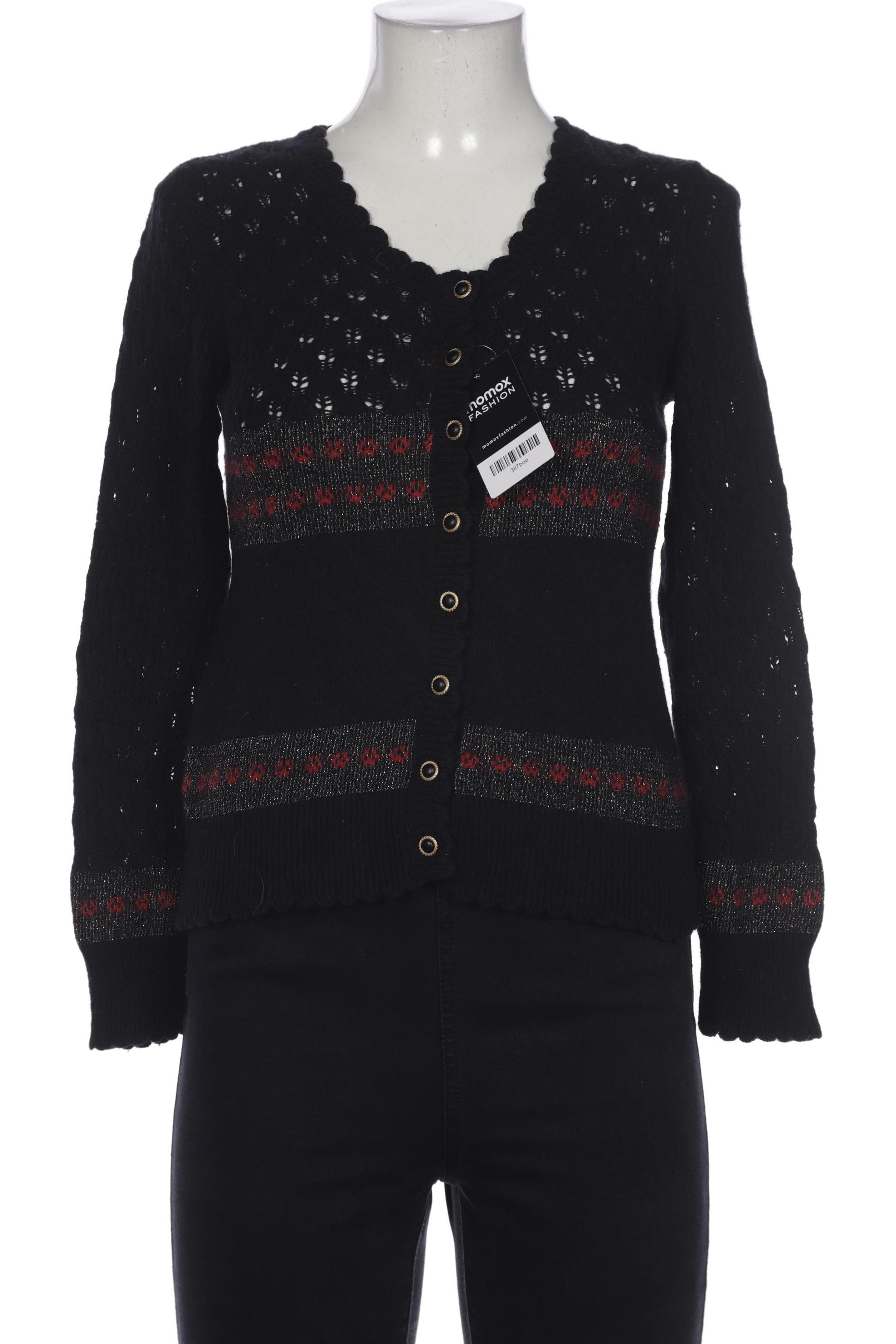 

King Louie Damen Strickjacke, schwarz, Gr. 42