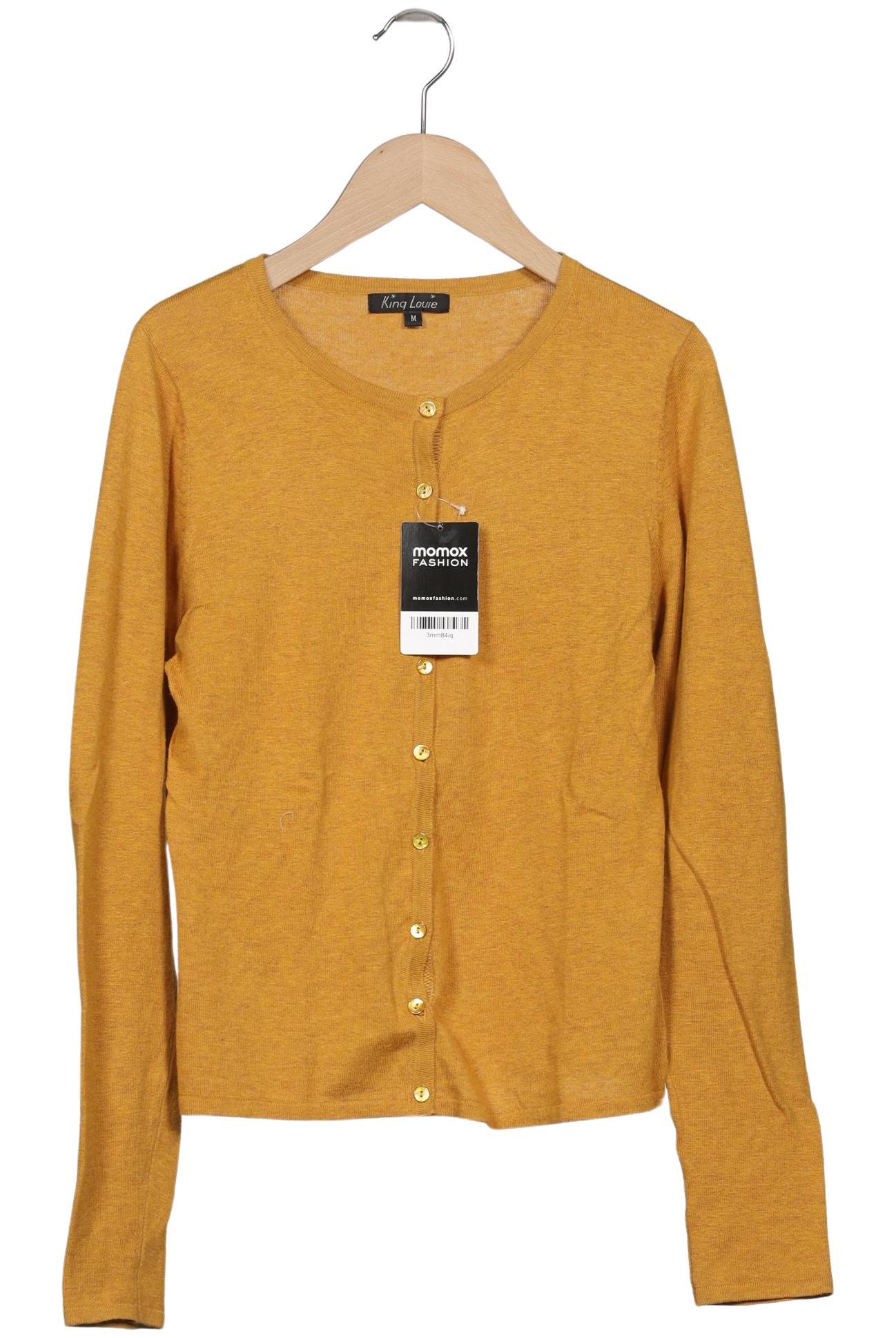 

King Louie Damen Strickjacke, orange, Gr. 38