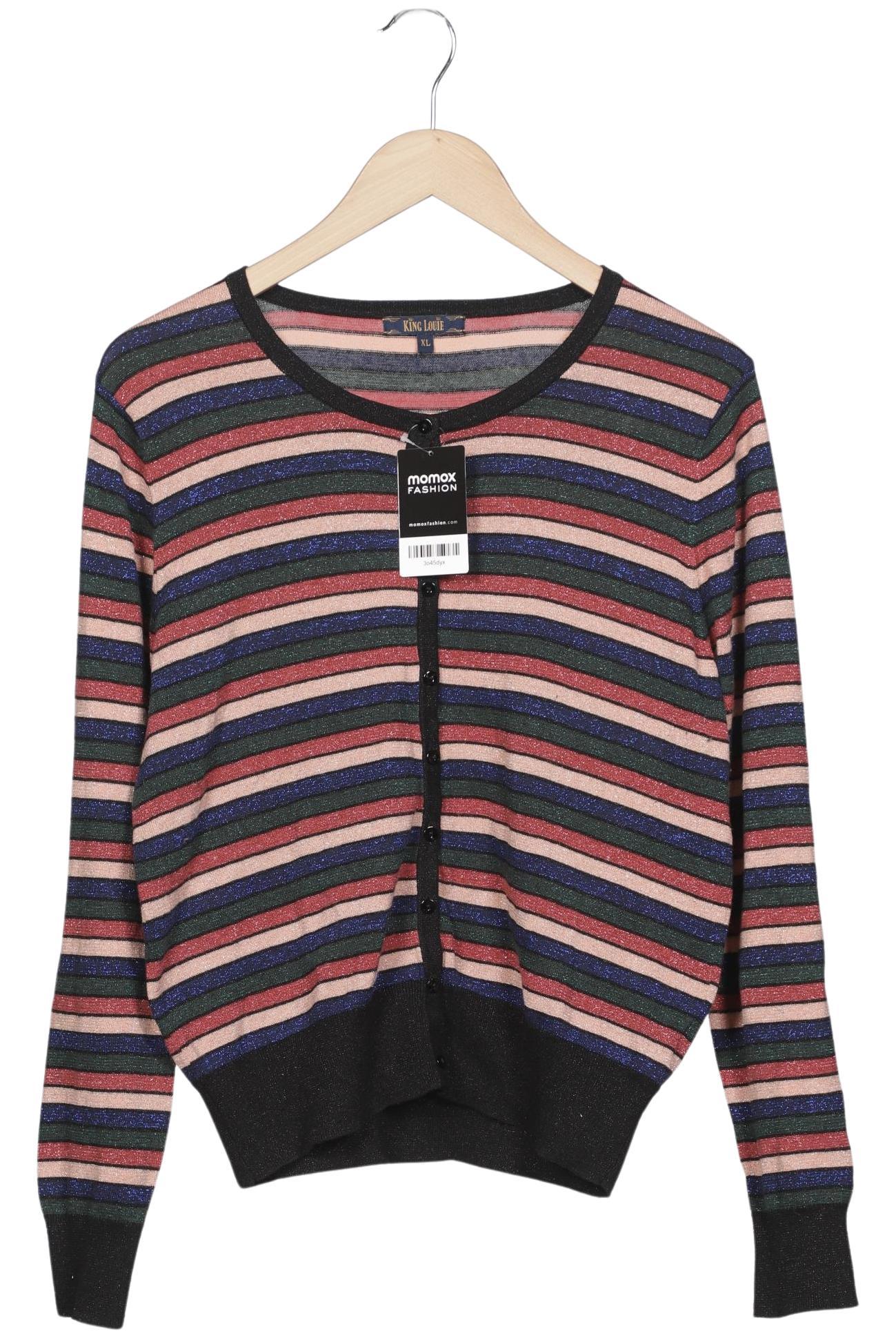 

King Louie Damen Strickjacke, mehrfarbig, Gr. 44