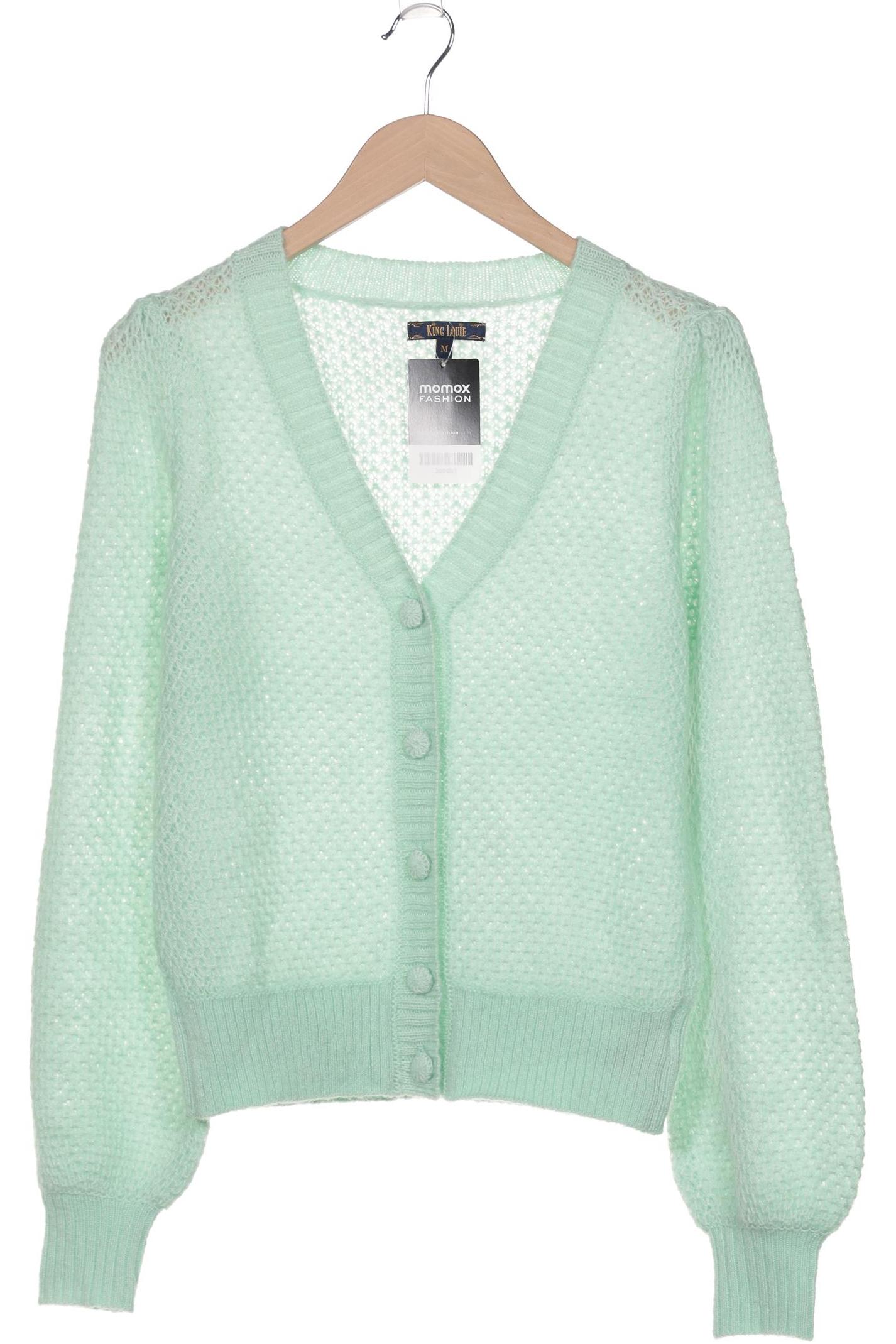 

King Louie Damen Strickjacke, hellgrün, Gr. 38