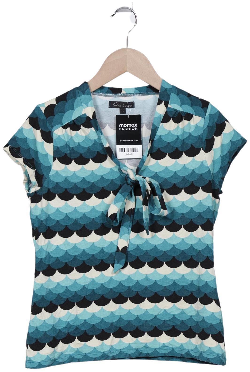 

King Louie Damen T-Shirt, türkis, Gr. 36