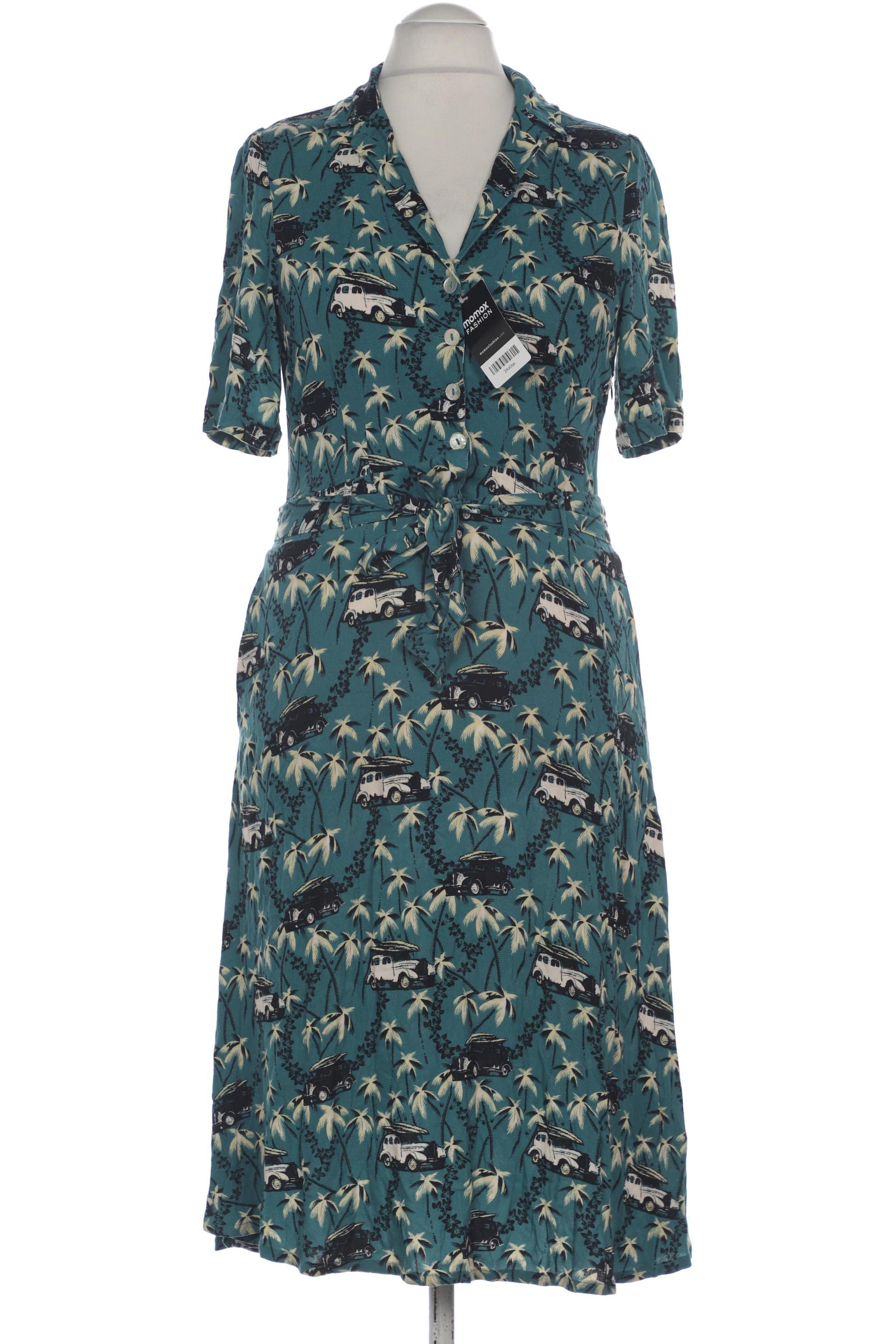 

King Louie Damen Kleid, türkis, Gr. 42