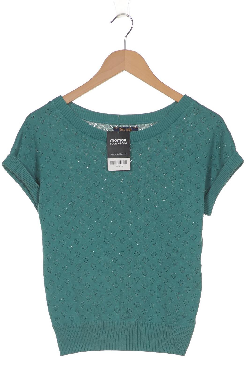 

King Louie Damen Pullover, türkis, Gr. 38