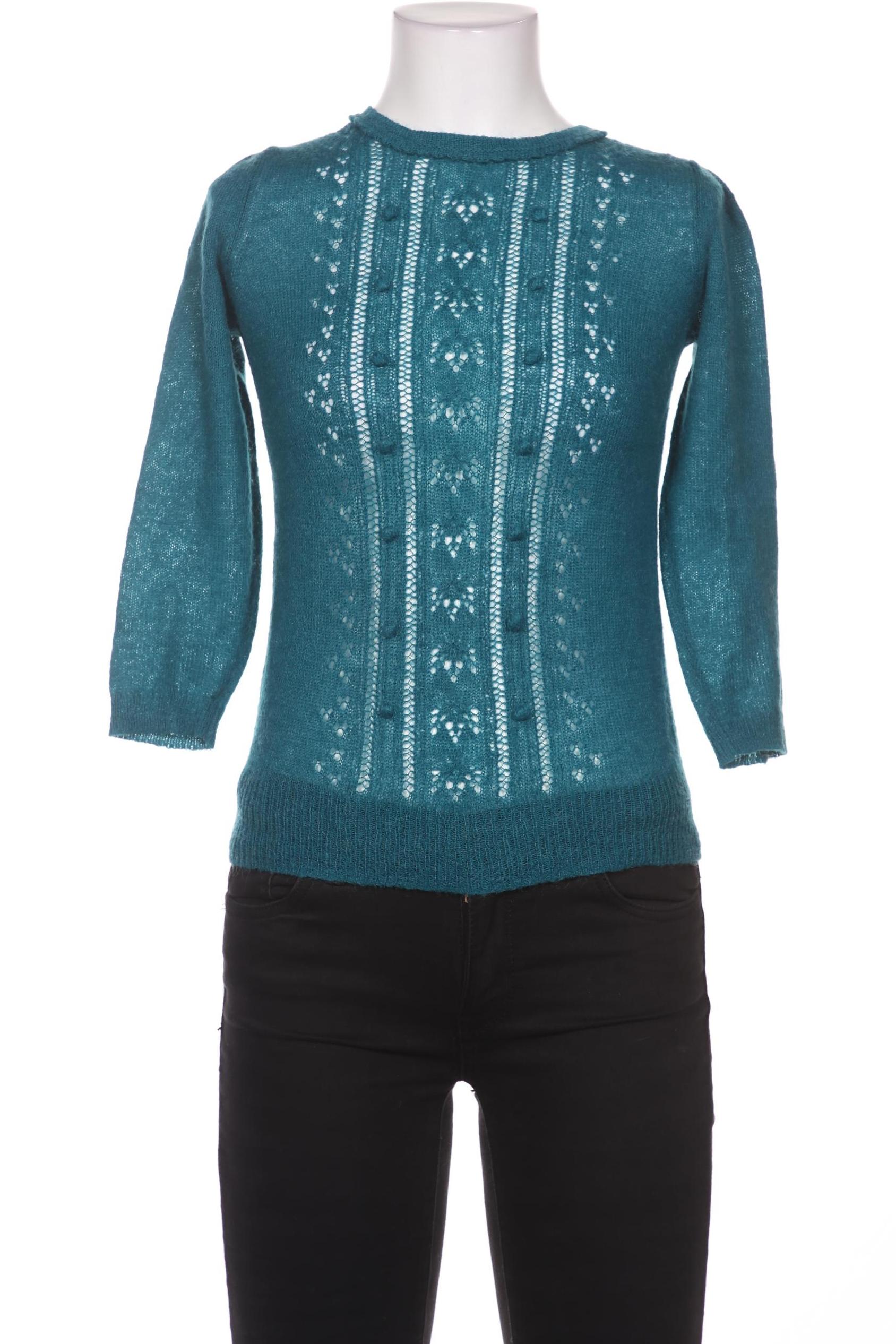 

King Louie Damen Pullover, türkis, Gr. 34