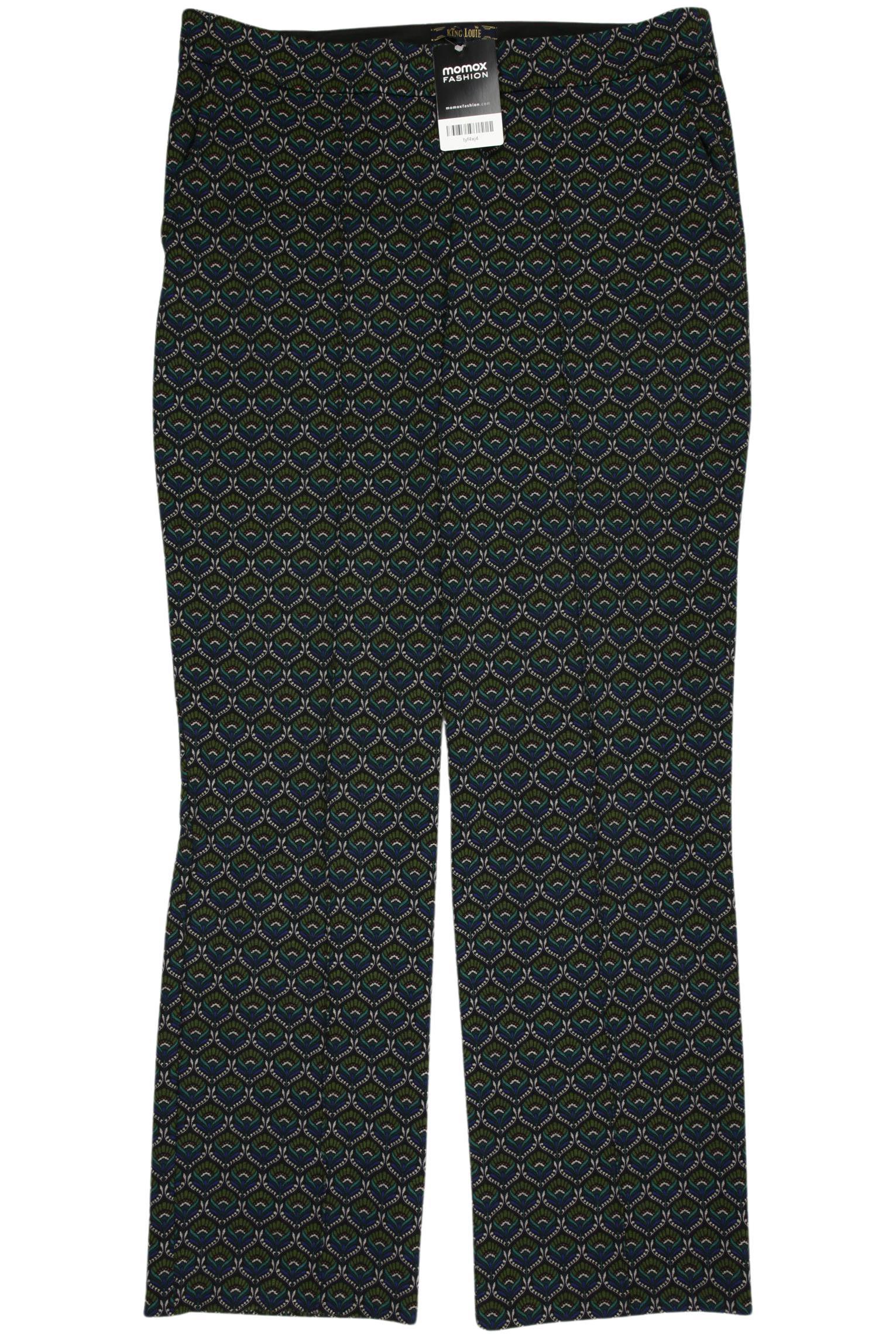 

King Louie Damen Stoffhose, marineblau, Gr. 42