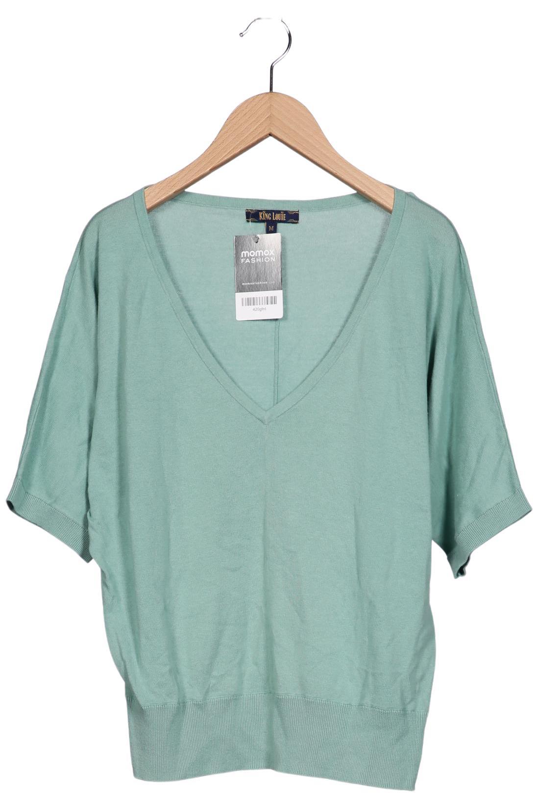 

King Louie Damen Pullover, grün, Gr. 38