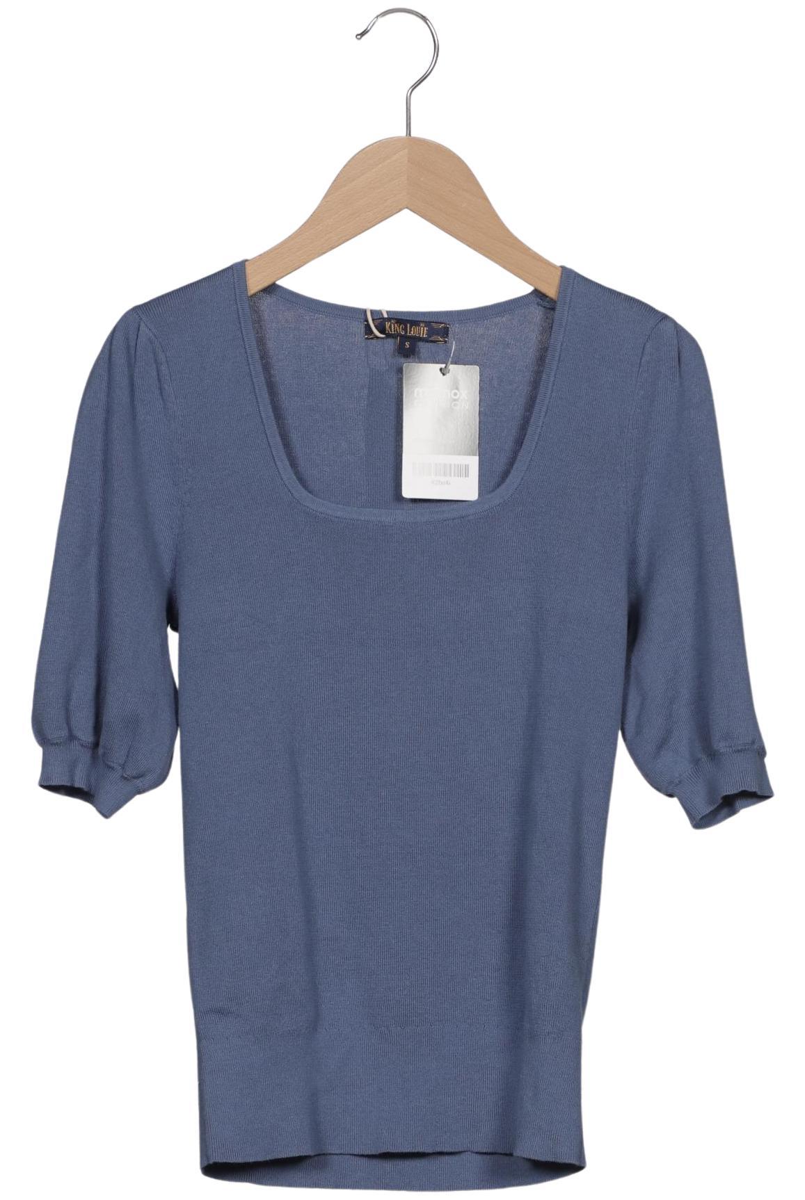 

King Louie Damen Pullover, blau, Gr. 36