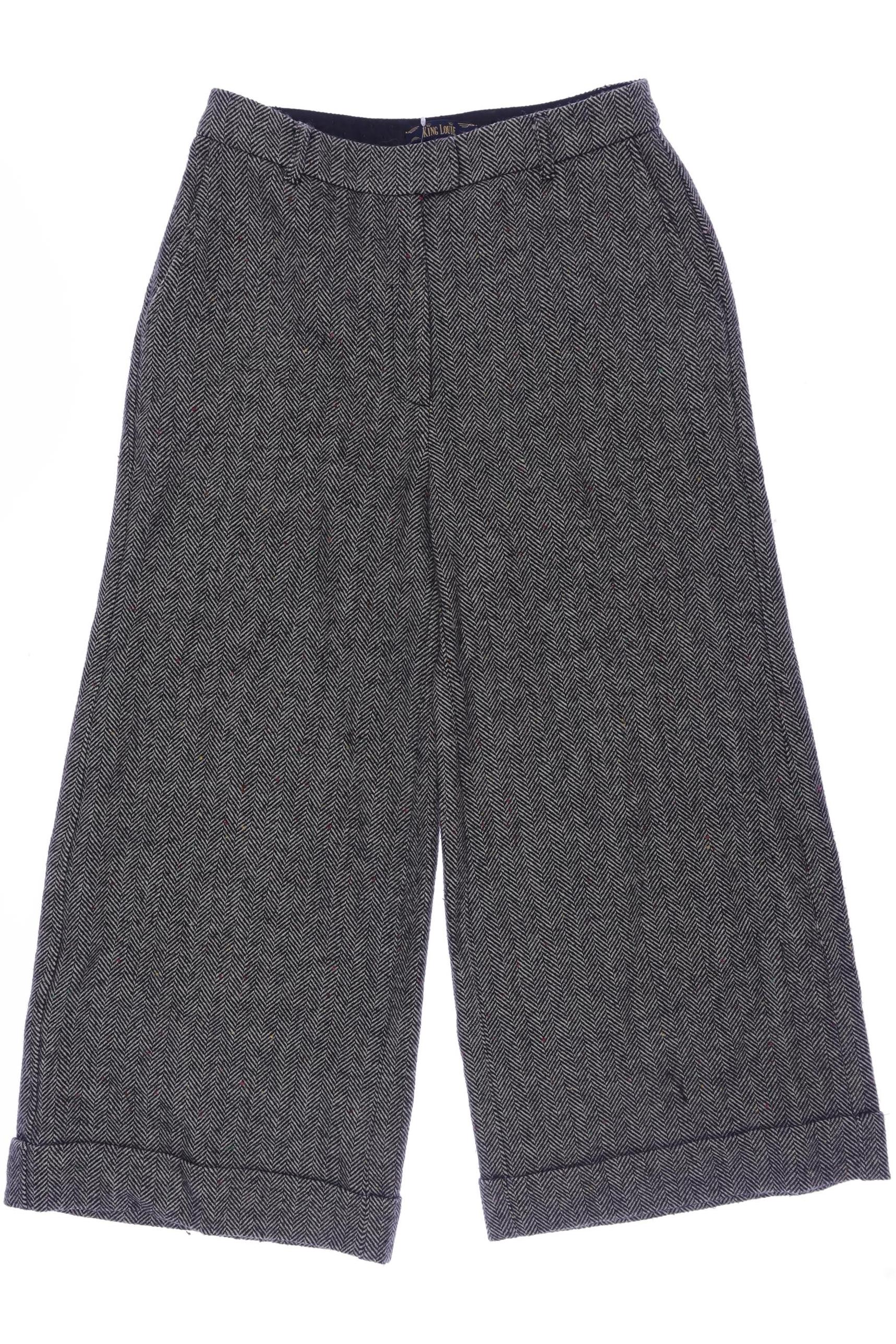 

King Louie Damen Stoffhose, grau, Gr. 34