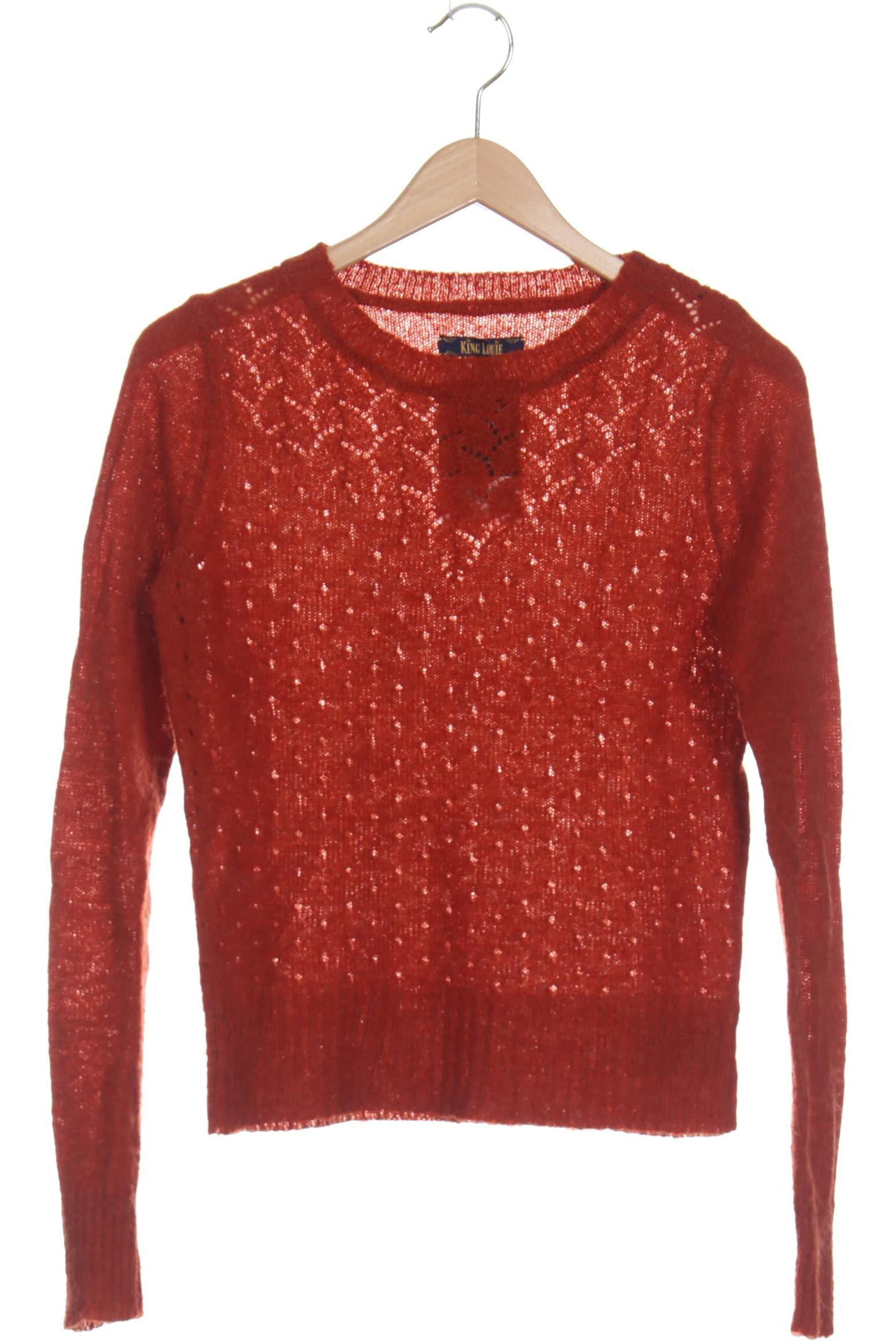 

King Louie Damen Pullover, orange, Gr. 36