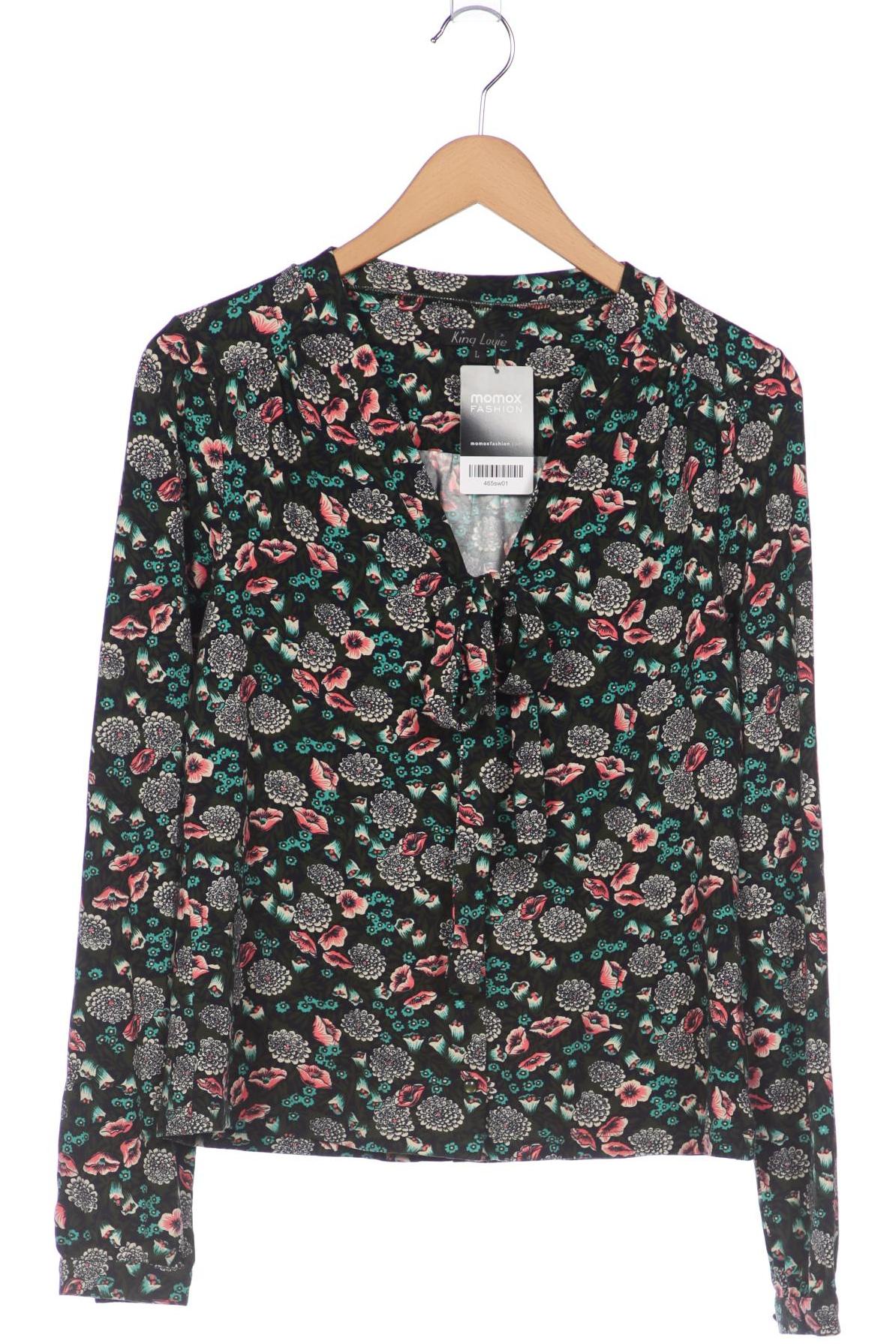 

King Louie Damen Langarmshirt, mehrfarbig, Gr. 42