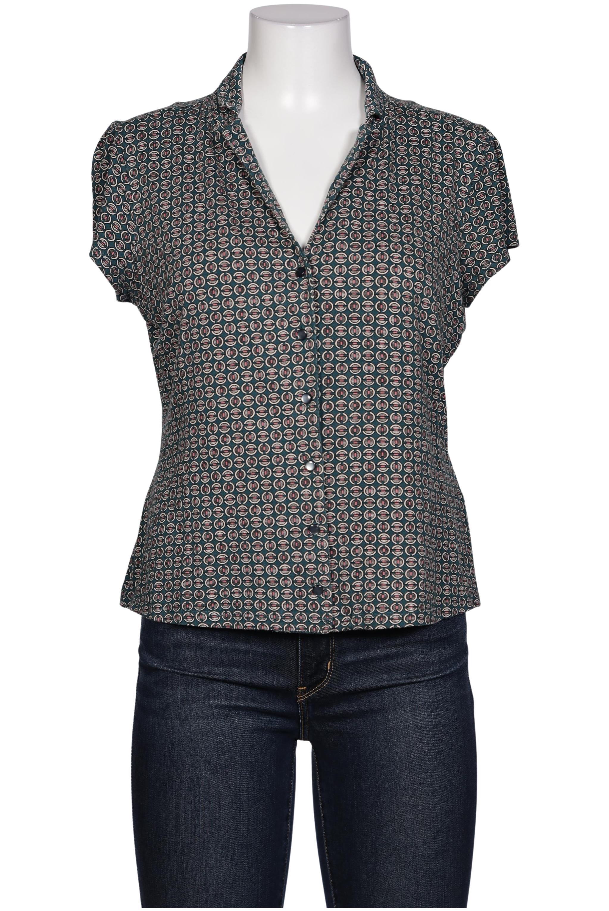 

King Louie Damen Bluse, türkis, Gr. 42
