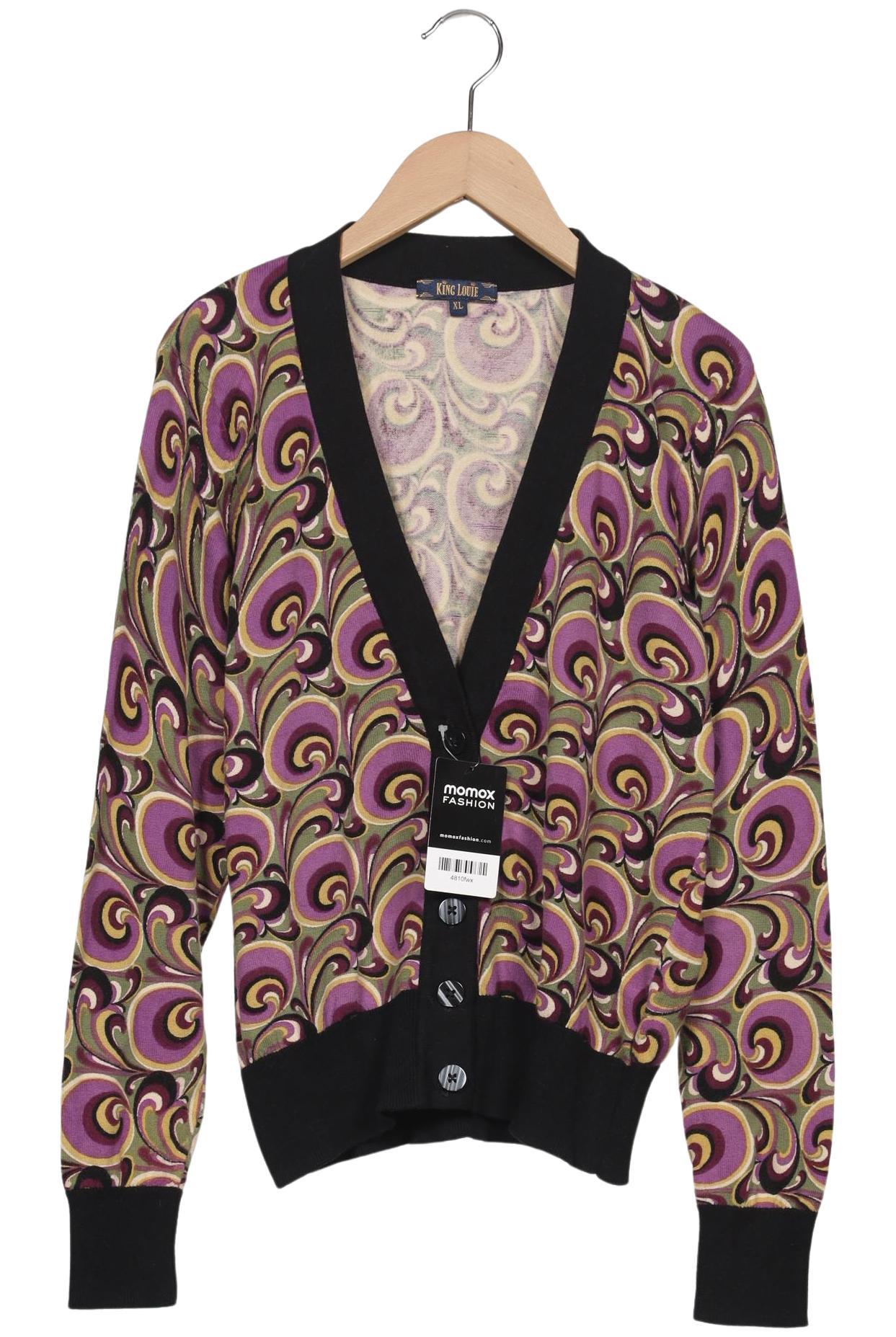 

King Louie Damen Strickjacke, mehrfarbig, Gr. 44