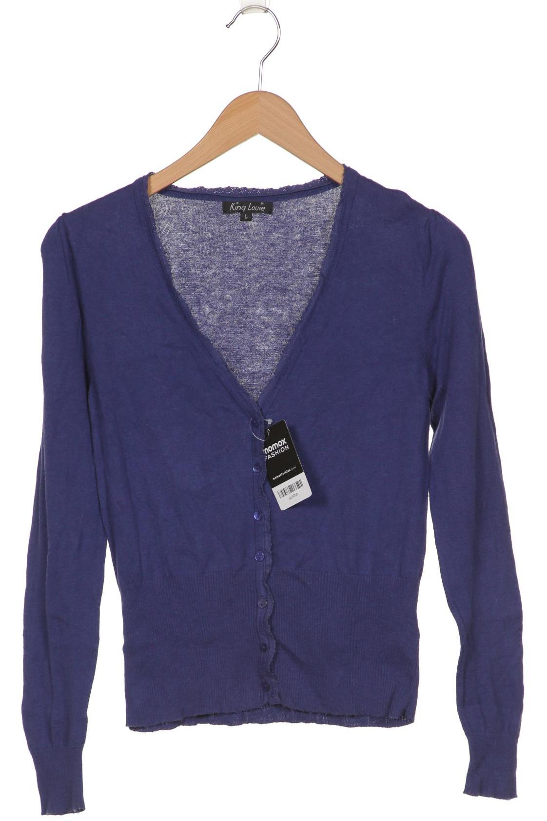 

KING LOUIE Damen Strickjacke, marineblau