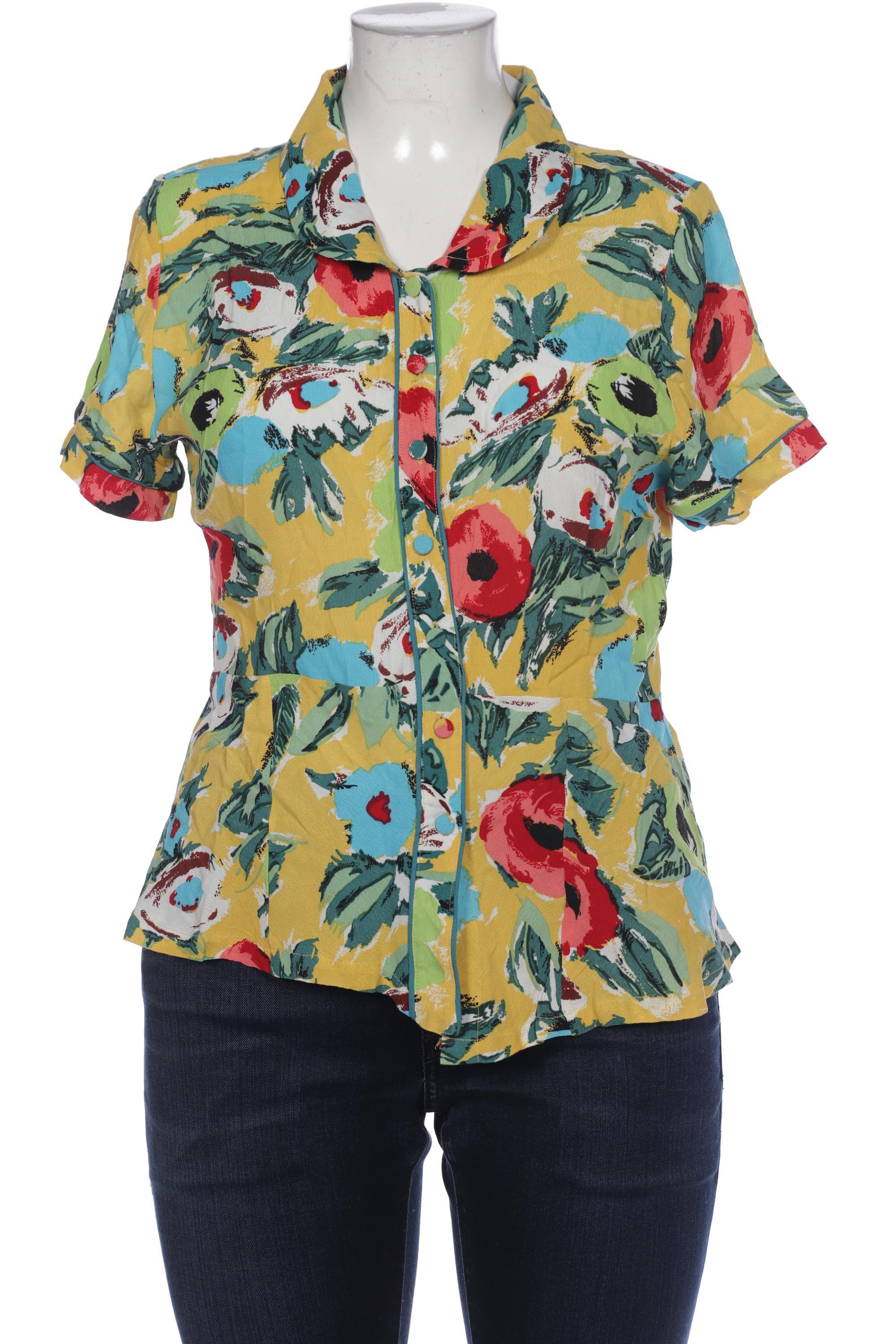 

King Louie Damen Bluse, mehrfarbig, Gr. 44