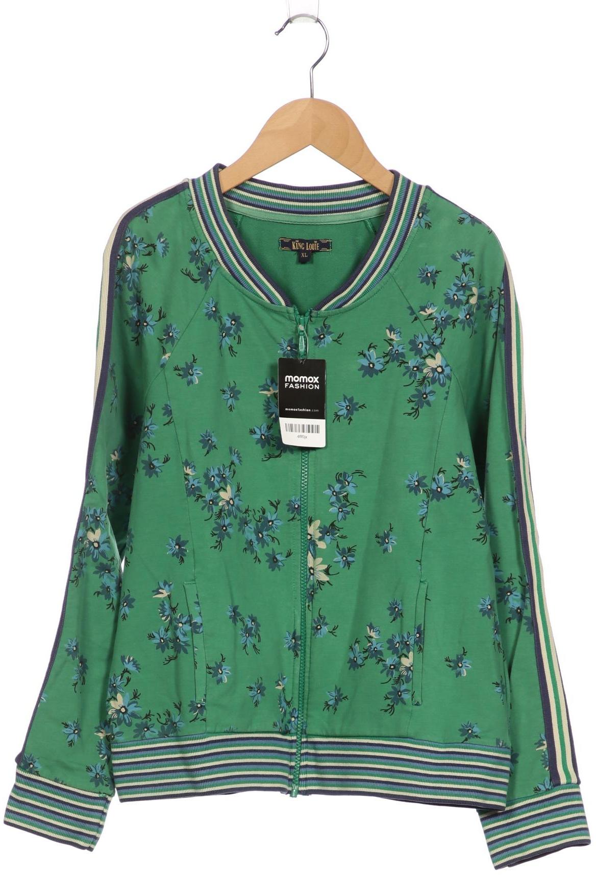 

King Louie Damen Sweatshirt, grün, Gr. 44
