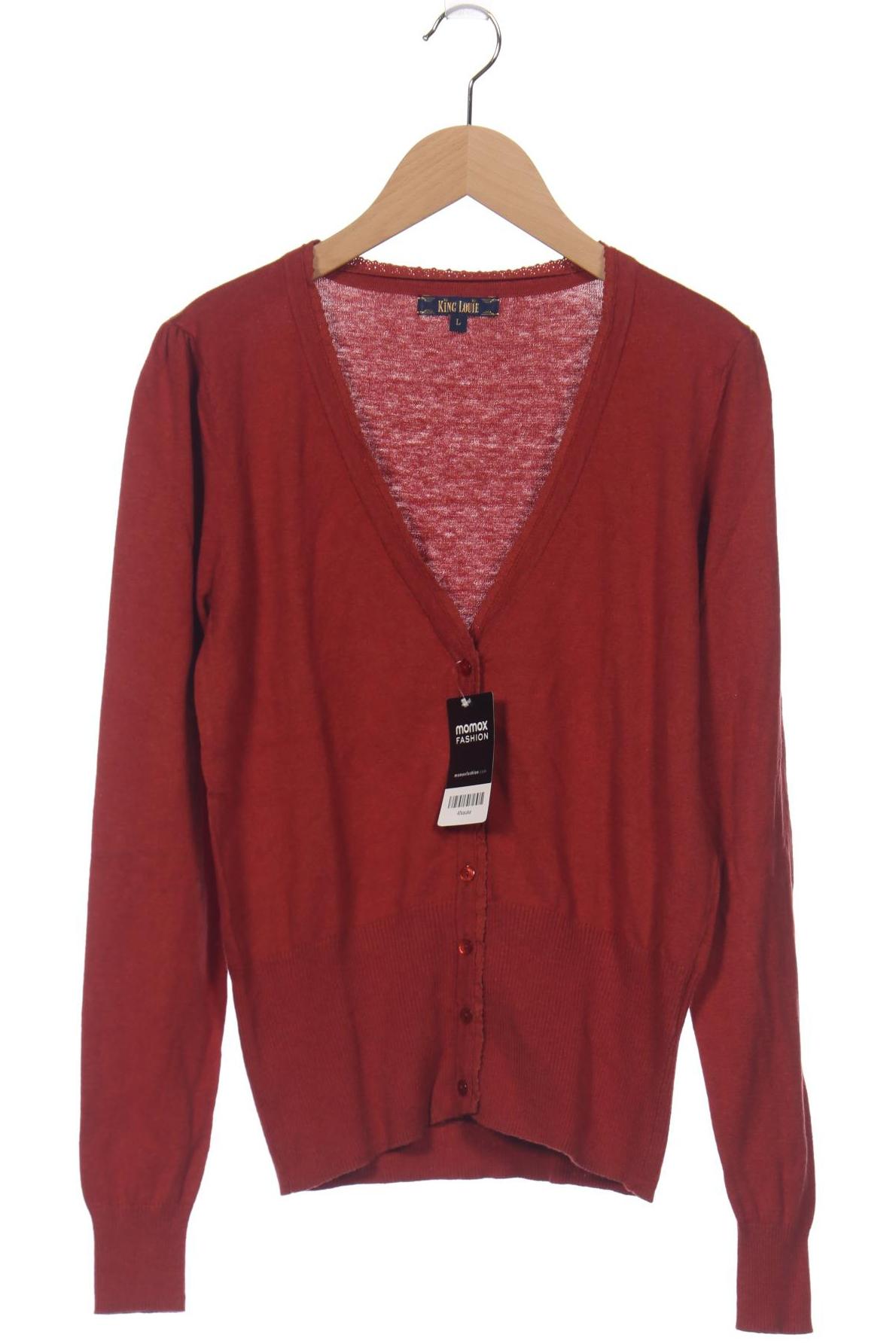 

KING LOUIE Damen Strickjacke, rot