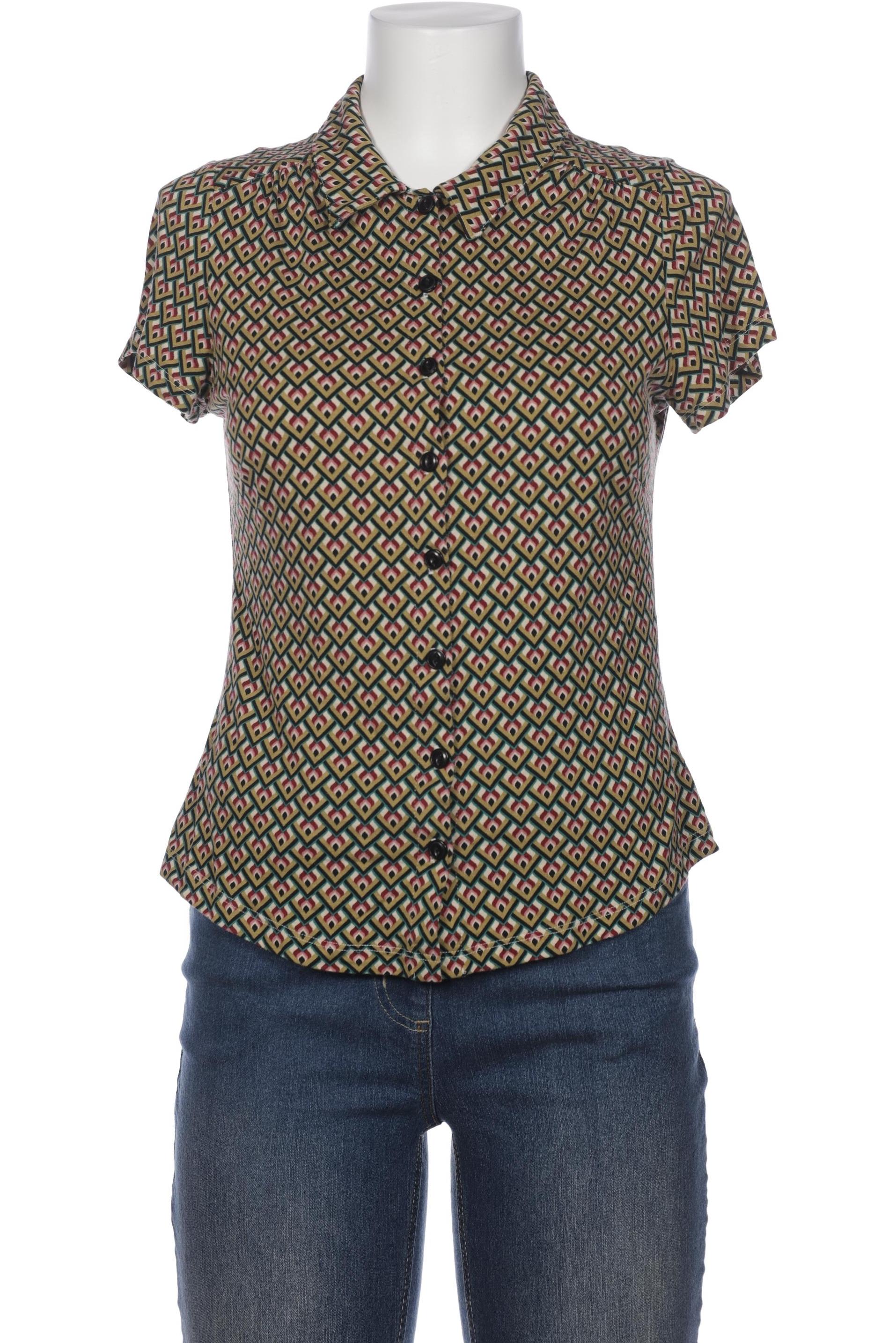 

King Louie Damen Bluse, mehrfarbig, Gr. 38