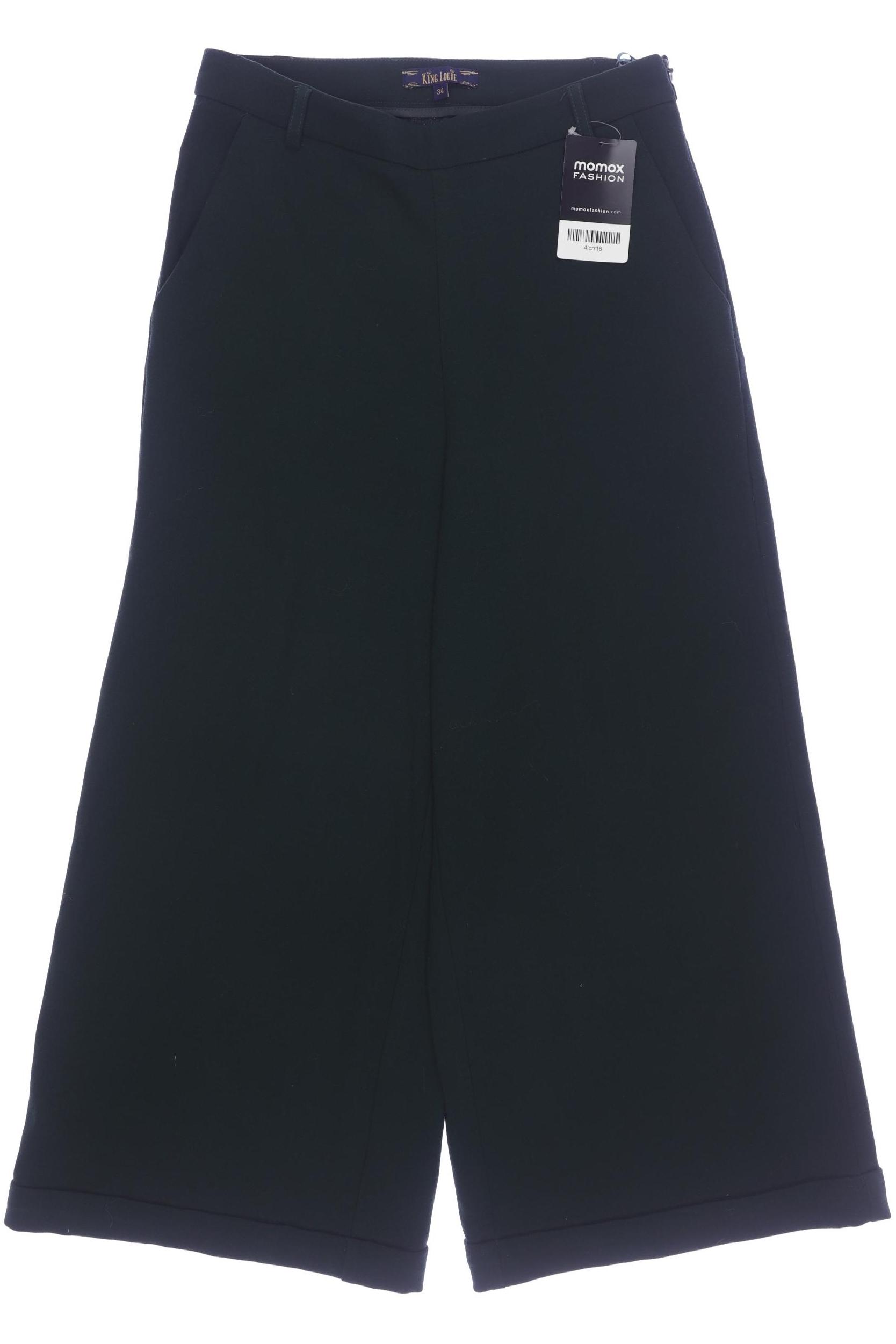 

King Louie Damen Stoffhose, grün, Gr. 34