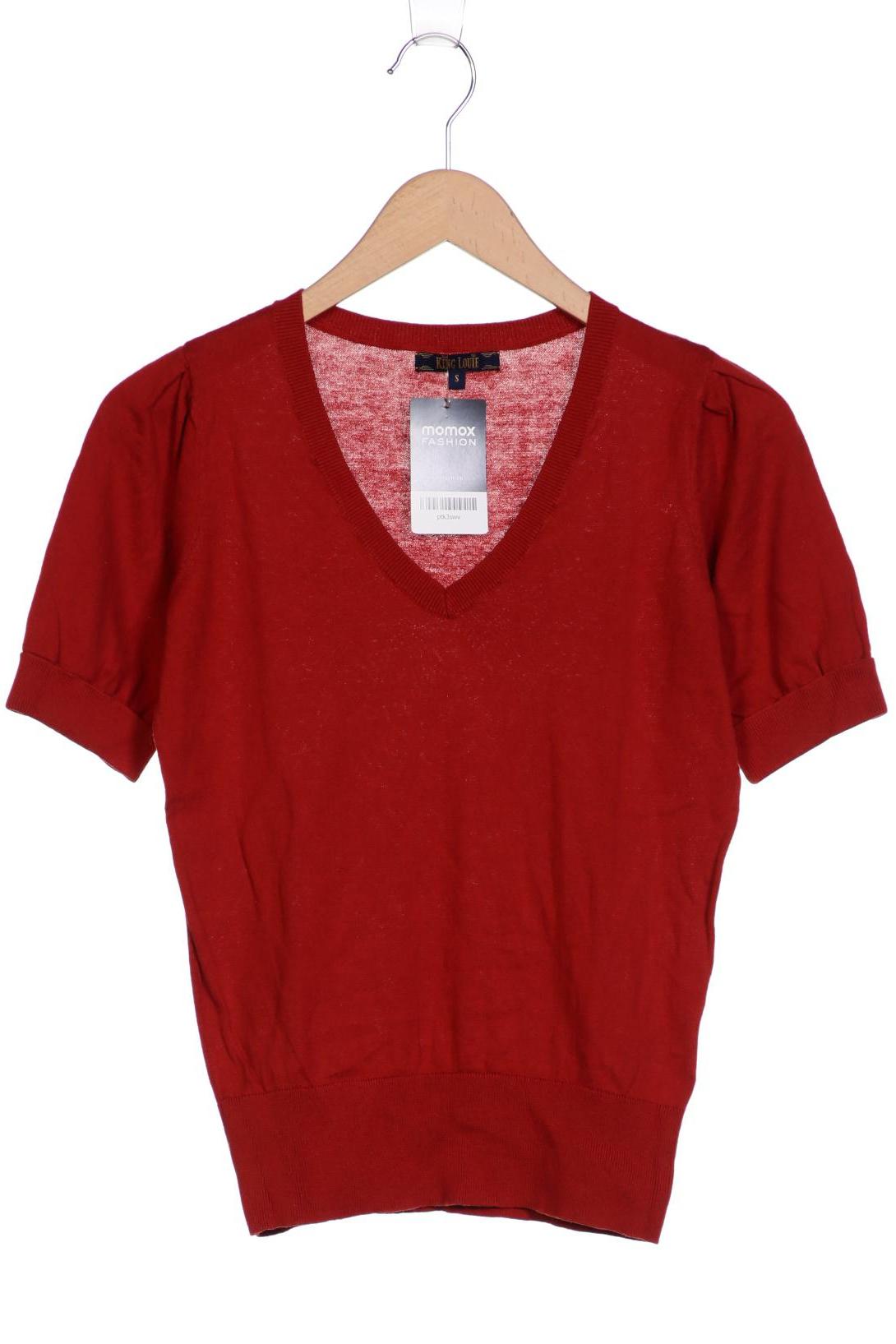 

King Louie Damen Pullover, rot, Gr. 36