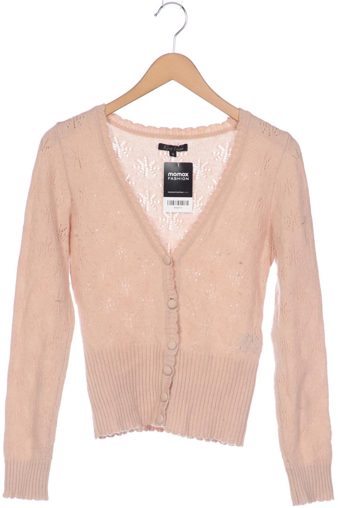 

King Louie Damen Strickjacke, beige, Gr. 38