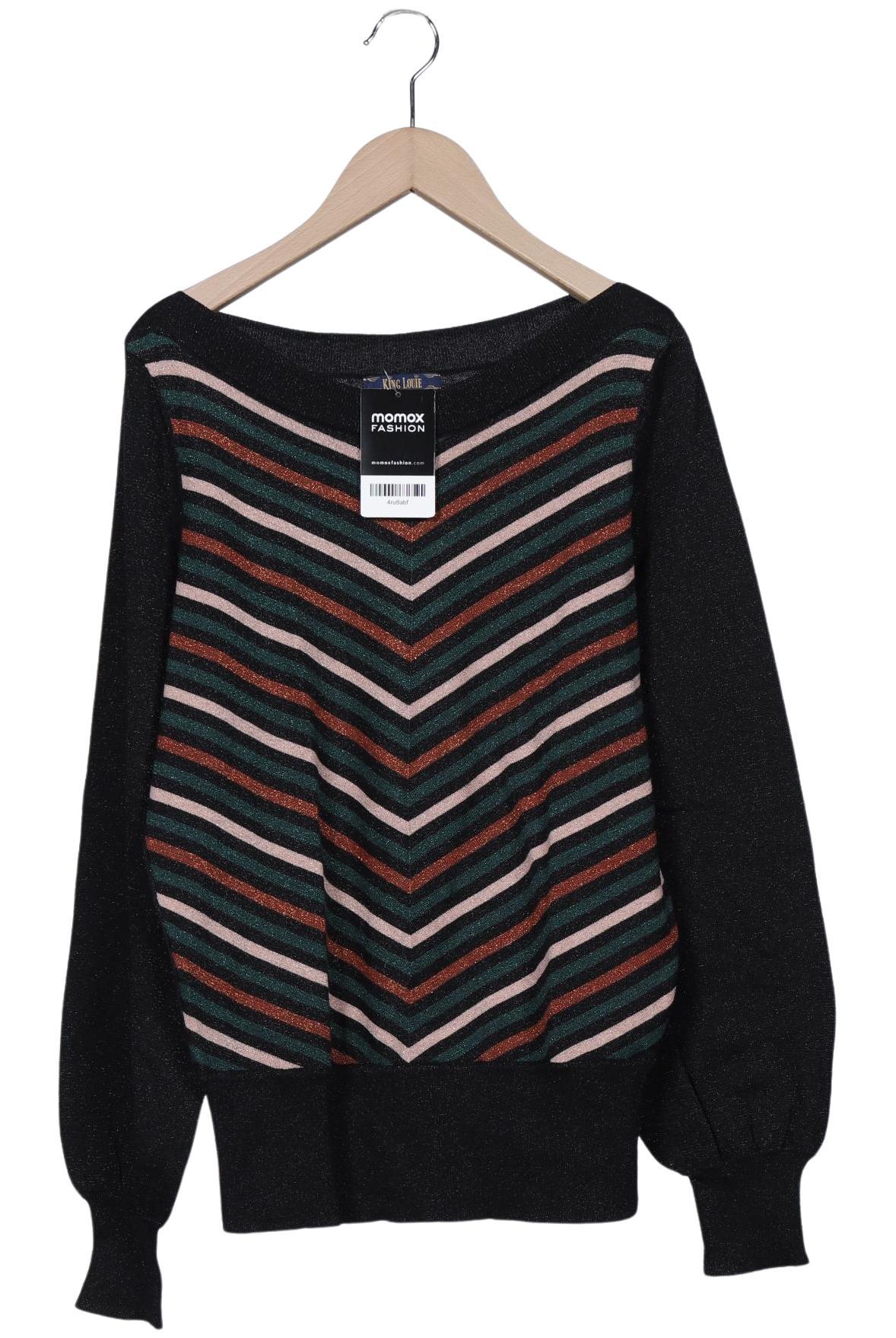 

King Louie Damen Pullover, schwarz, Gr. 42