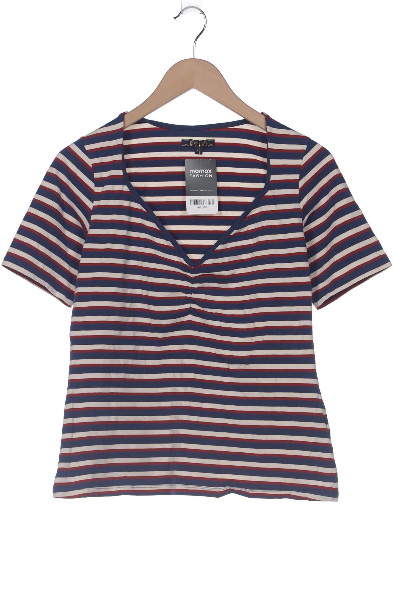 

King Louie Damen T-Shirt, marineblau, Gr. 44