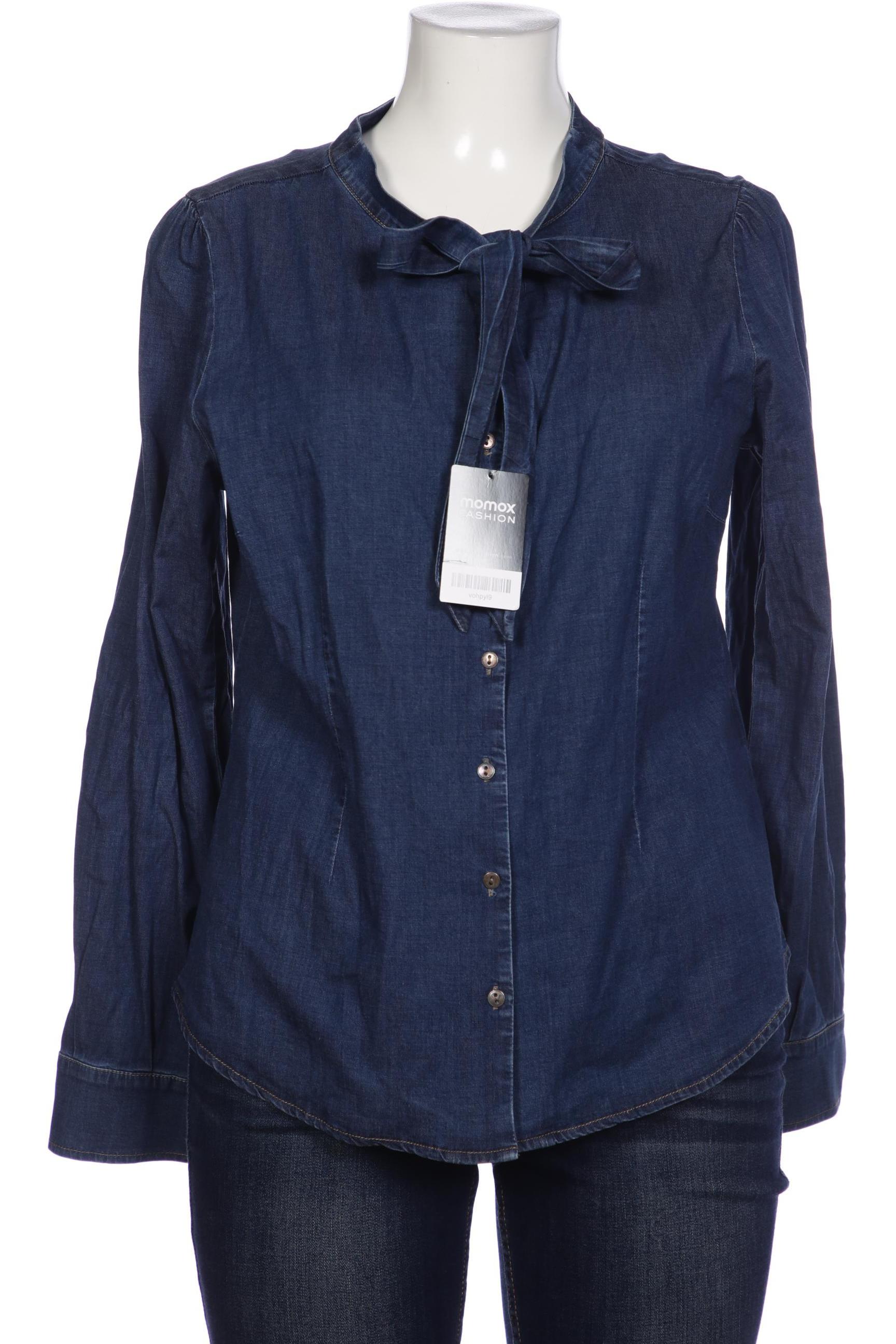 

King Louie Damen Bluse, marineblau, Gr. 44