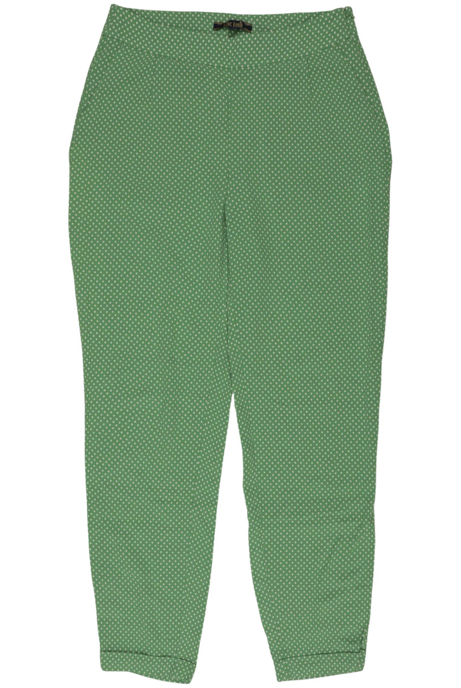 

King Louie Damen Stoffhose, grün, Gr. 34