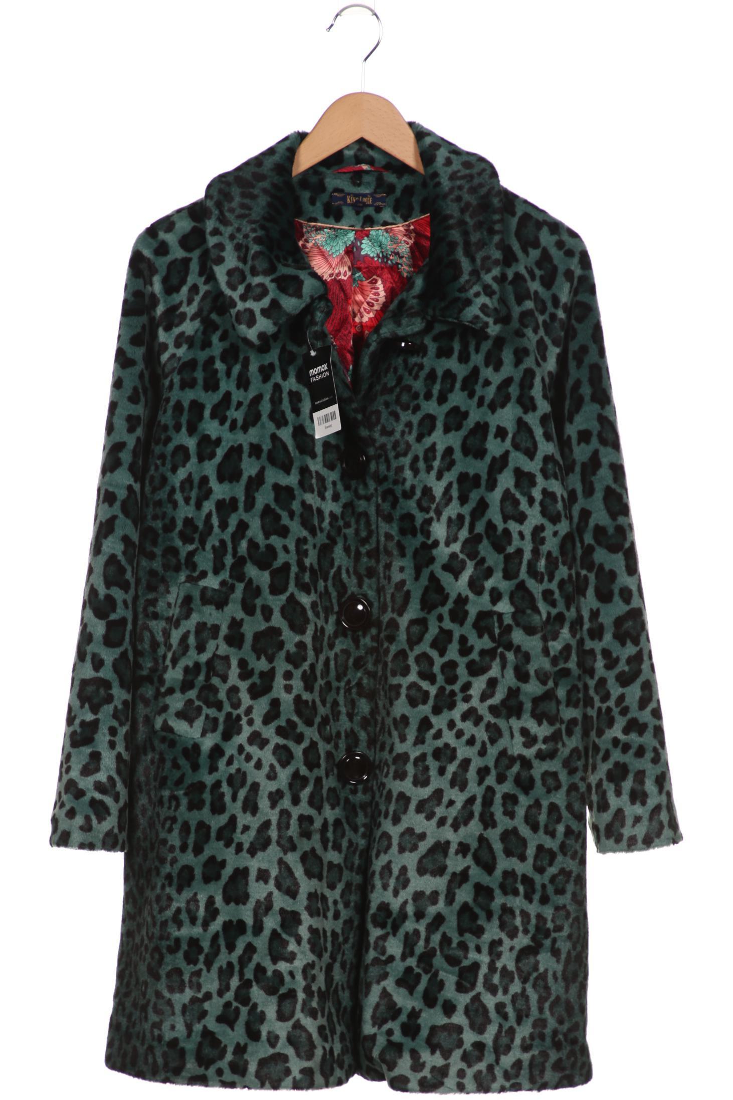 

King Louie Damen Mantel, grün, Gr. 38