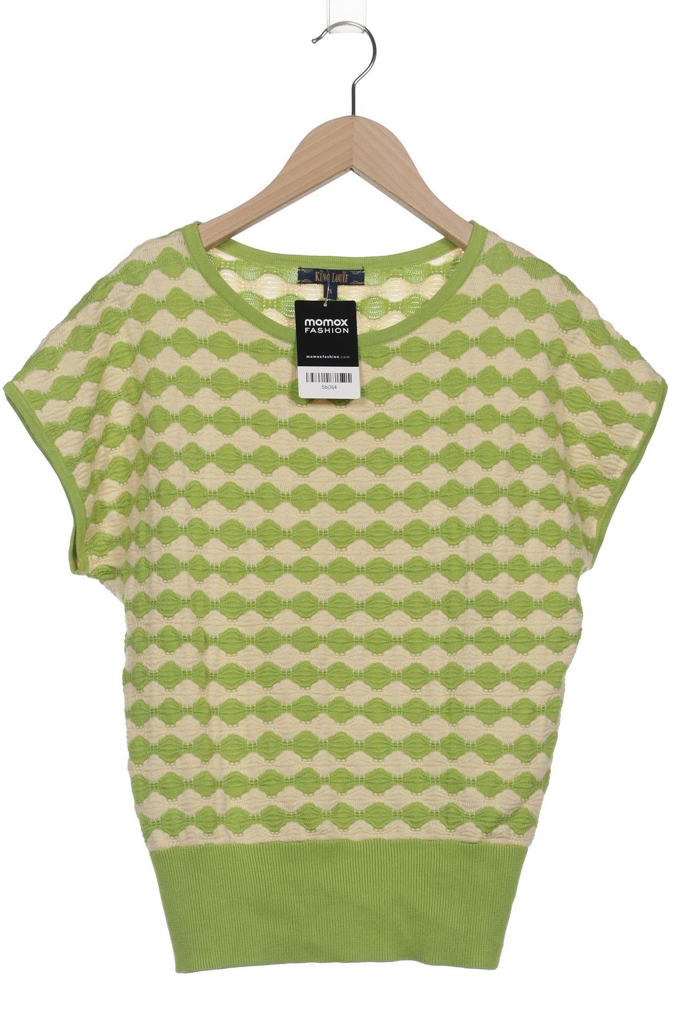 

King Louie Damen Pullover, grün, Gr. 36