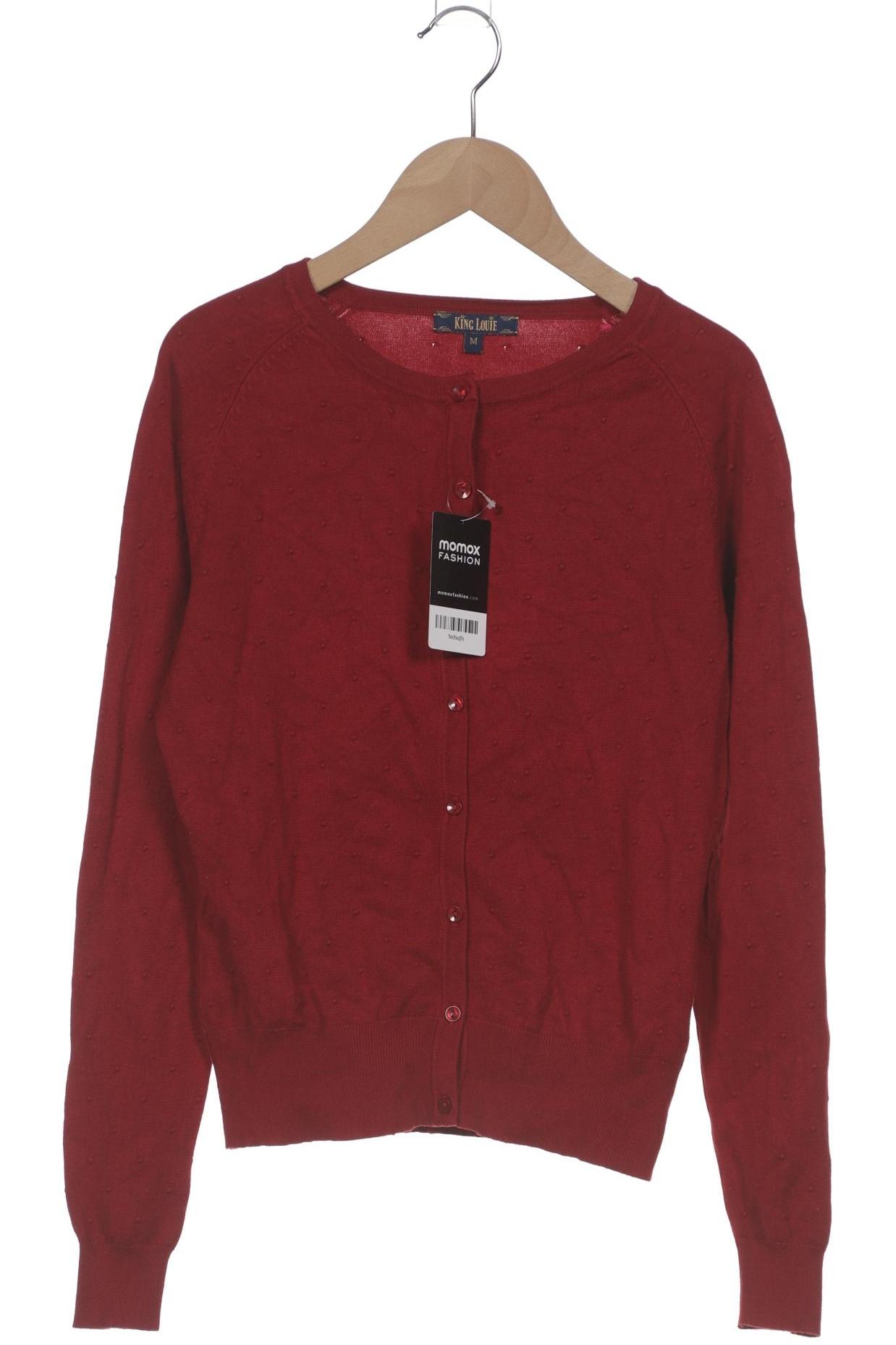 

King Louie Damen Strickjacke, bordeaux, Gr. 38