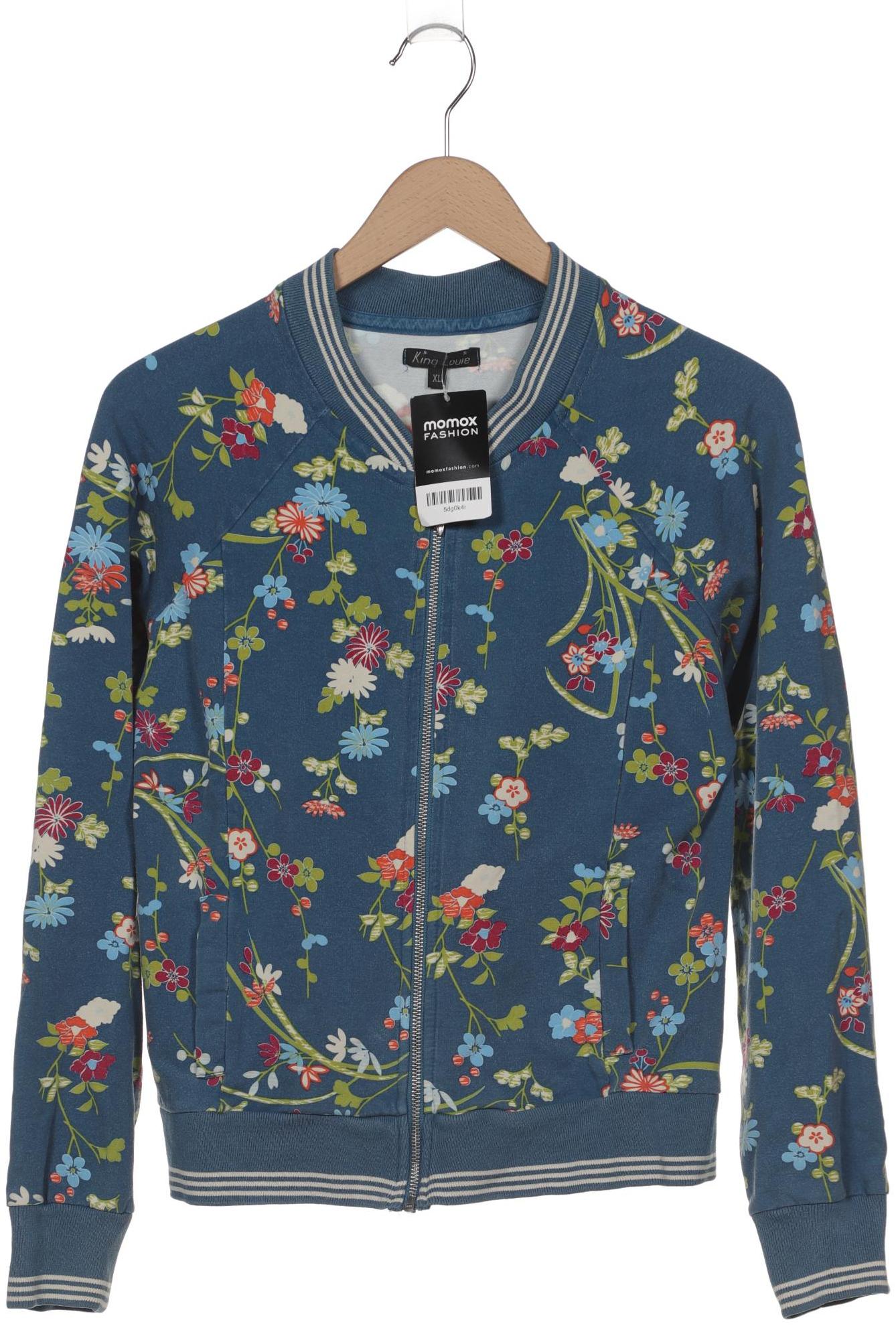 

King Louie Damen Sweatshirt, blau, Gr. 44