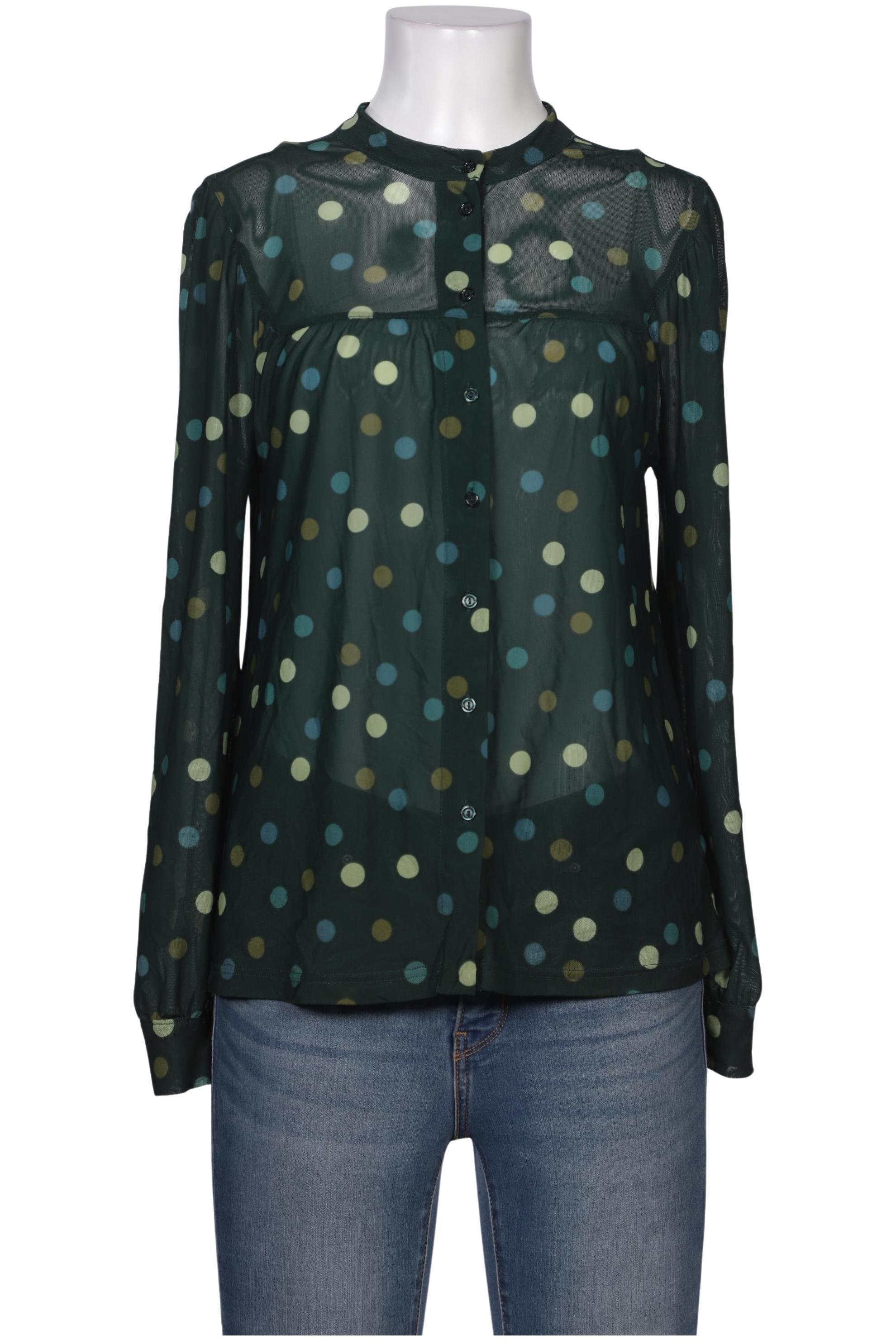 

King Louie Damen Bluse, grün, Gr. 38